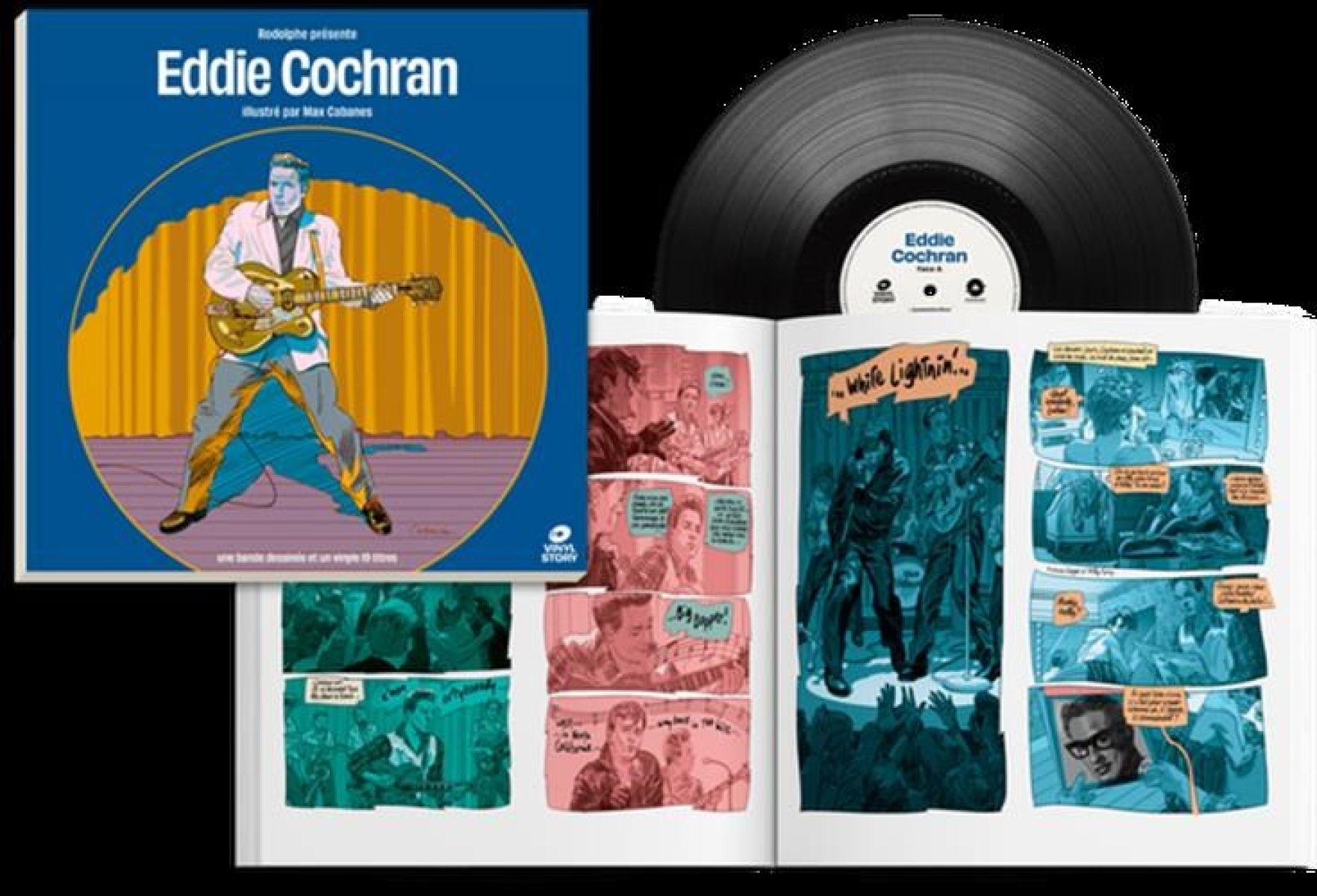Eddie Cochran - Vinyl Story