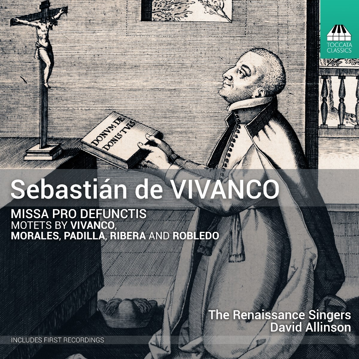 Afbeelding van The Renaissance Singers, David Allinson - Missa Pro Defunctis; Motets