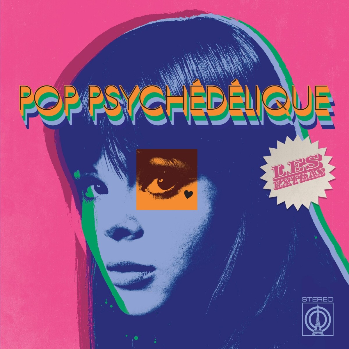 Afbeelding van Various Artists - Pop Pschedelique Les Extras