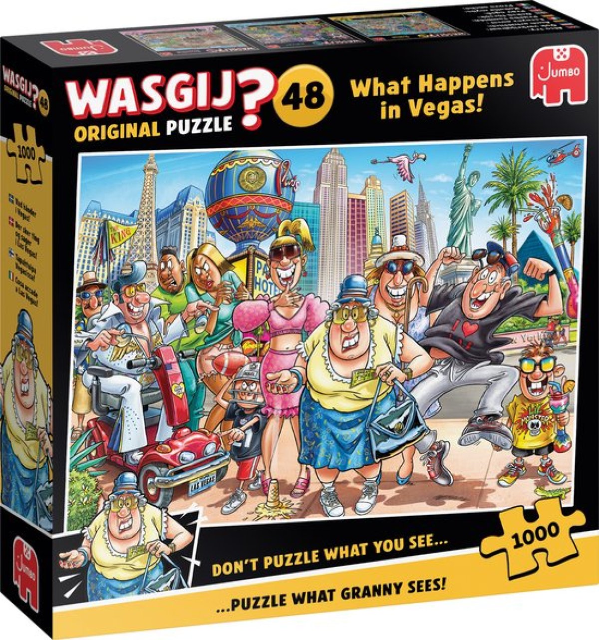 Wasgij Original 48 - What Happens In Vegas (1000 Stukjes)