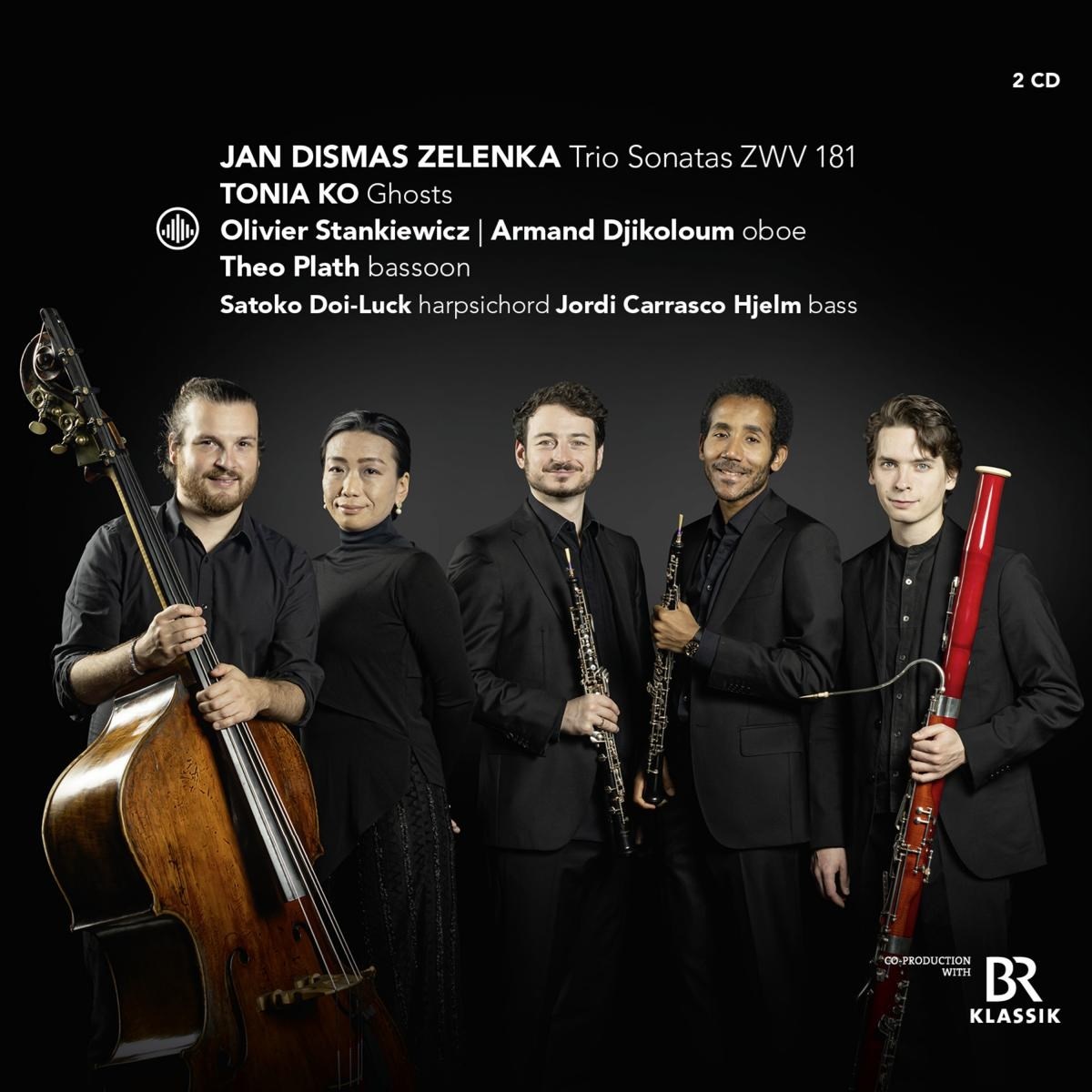 Afbeelding van Jan Dismas Zelenka: Trio Sonatas ZWV 181 / Tonia Ko: Ghosts