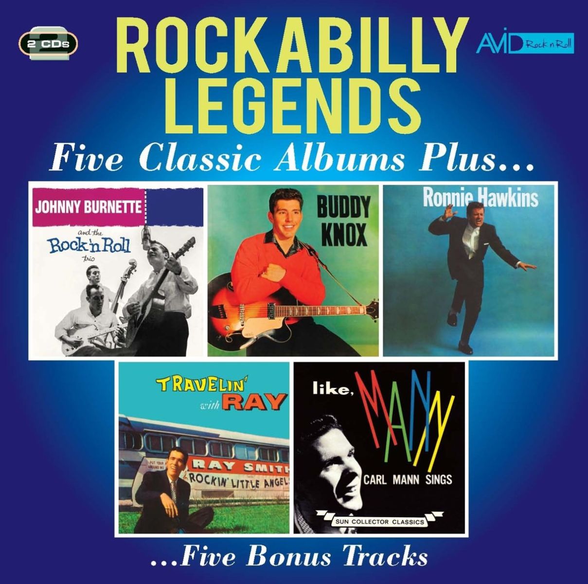 Afbeelding van Various Artists - Rockabilly Legends, Five Classics