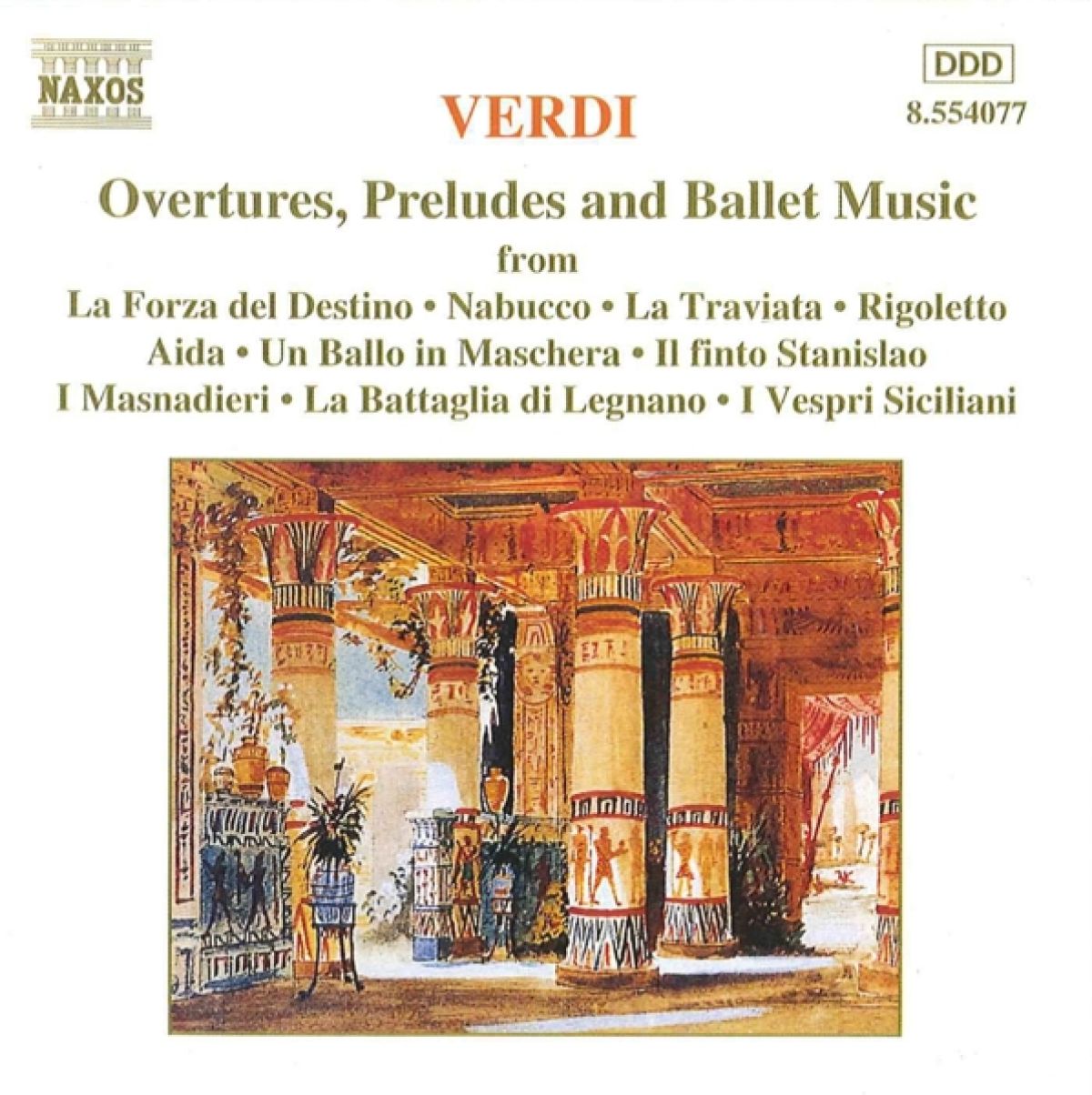 Afbeelding van Various Artists - Verdi: Overtures Preludes &
