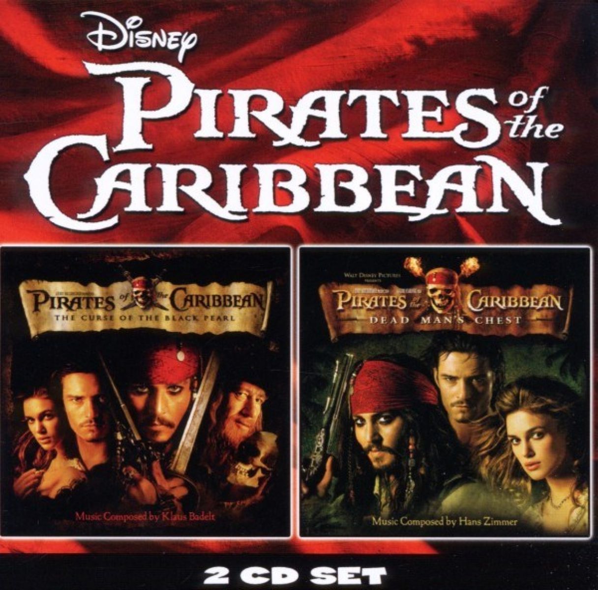Klaus Badelt, Hans Zimmer - Pirates Of The Caribbean: The Curse Of The Black Pearl / Pirates Of The Caribbean 'Dead Man's Chest'