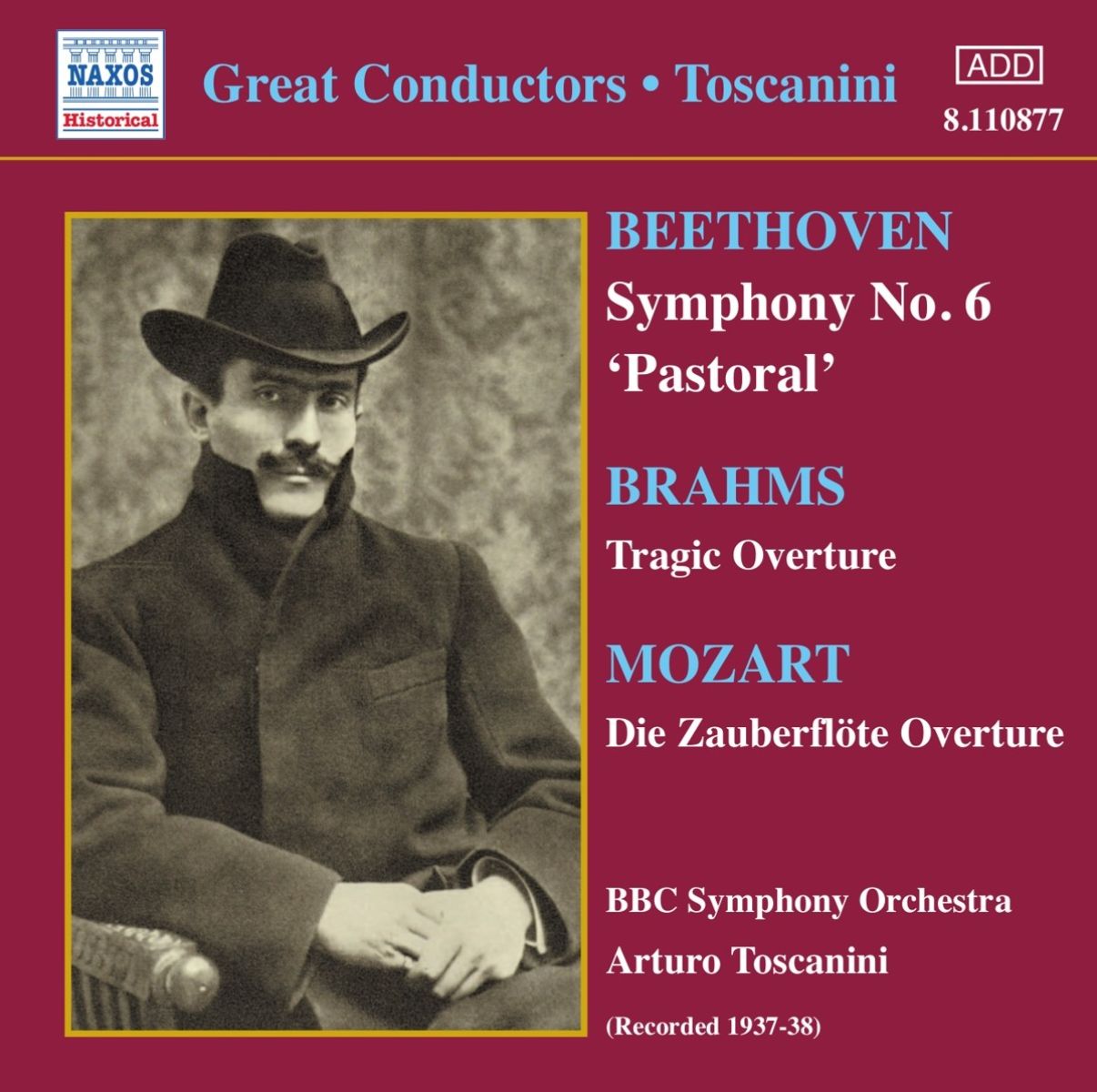 Arturo Toscanini - Symphony 6 (+Var. Overtures)