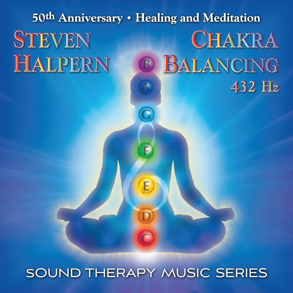 Afbeelding van Steven Halpern - Chakra Balancing 432Hz: Sound Therapy Music Series