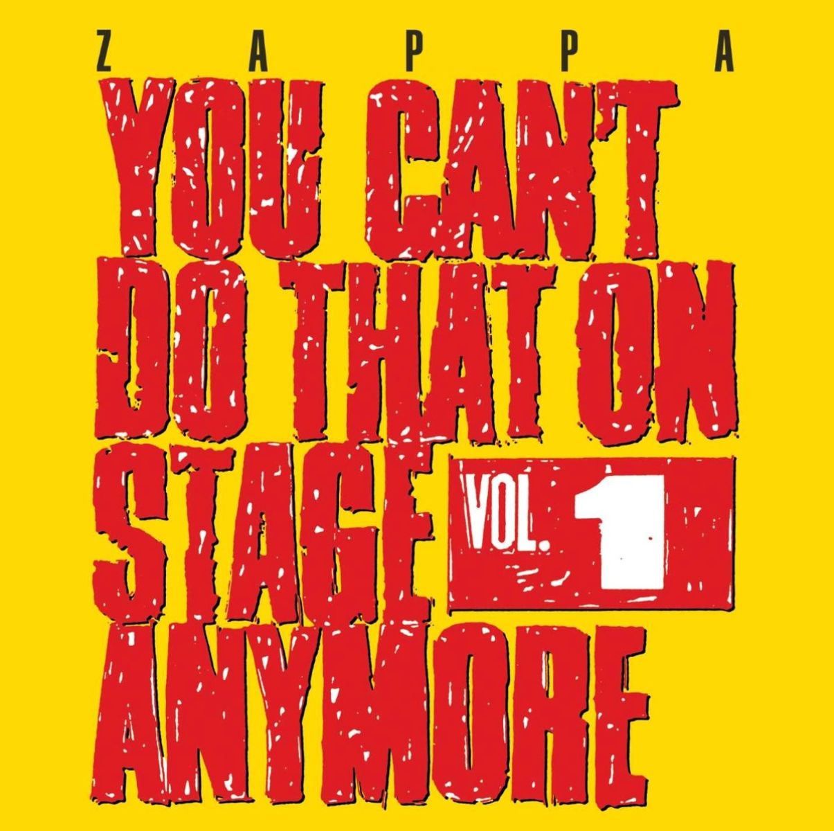 Afbeelding van Frank Zappa - You Can't Do That On Stage Anymore, Volume 1