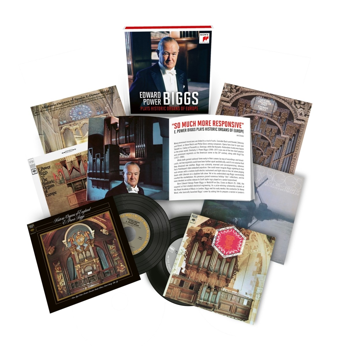 Afbeelding van E. Power Biggs Plays Historic Organs Of Europe