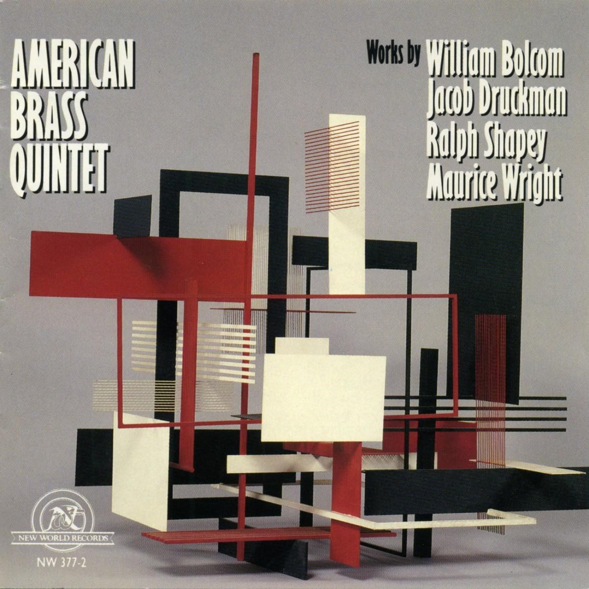 Afbeelding van American Brass Quintet - Works By Bolcom, Druckman, Shapey & Wright