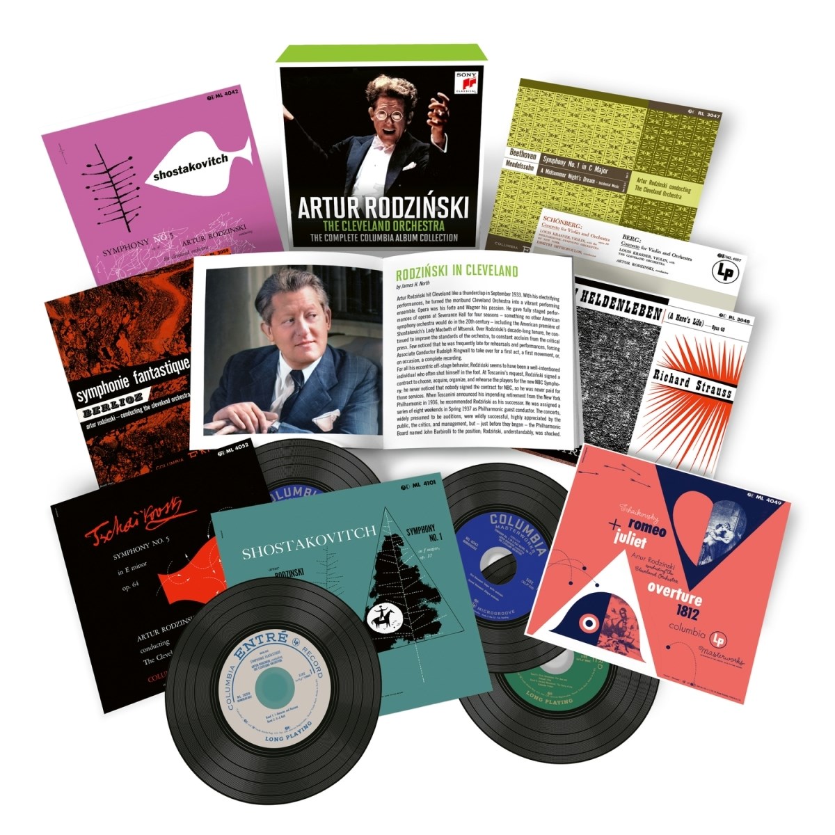 Afbeelding van Artur Rodzinski - The Cleveland Orchestra - The Complete Columbia Album Collection