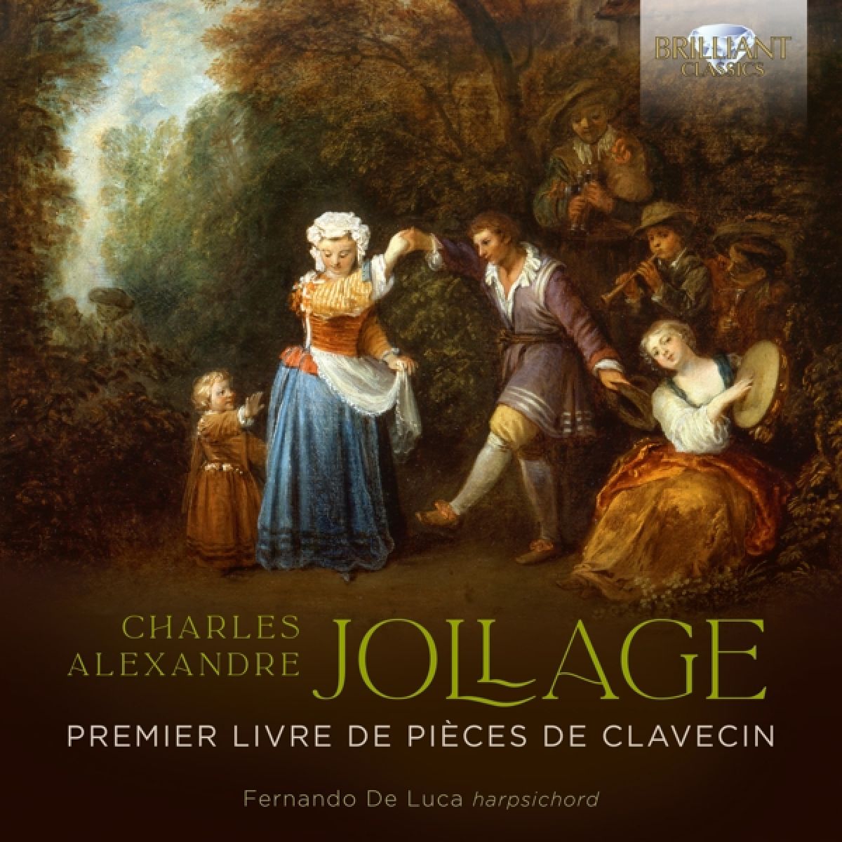 Afbeelding van Fernando De Luca - Jollage: Premier Livre De Pièces De Clavecin