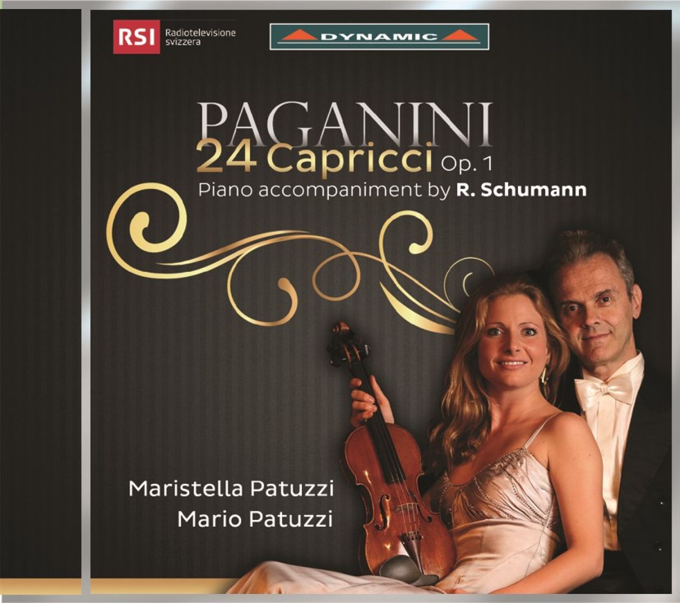 Afbeelding van Mario Patuzzi & Maristella Patuzzi - Paganini: 24 Capricci Op.1 (Piano Accompaniment By R. Schumann)