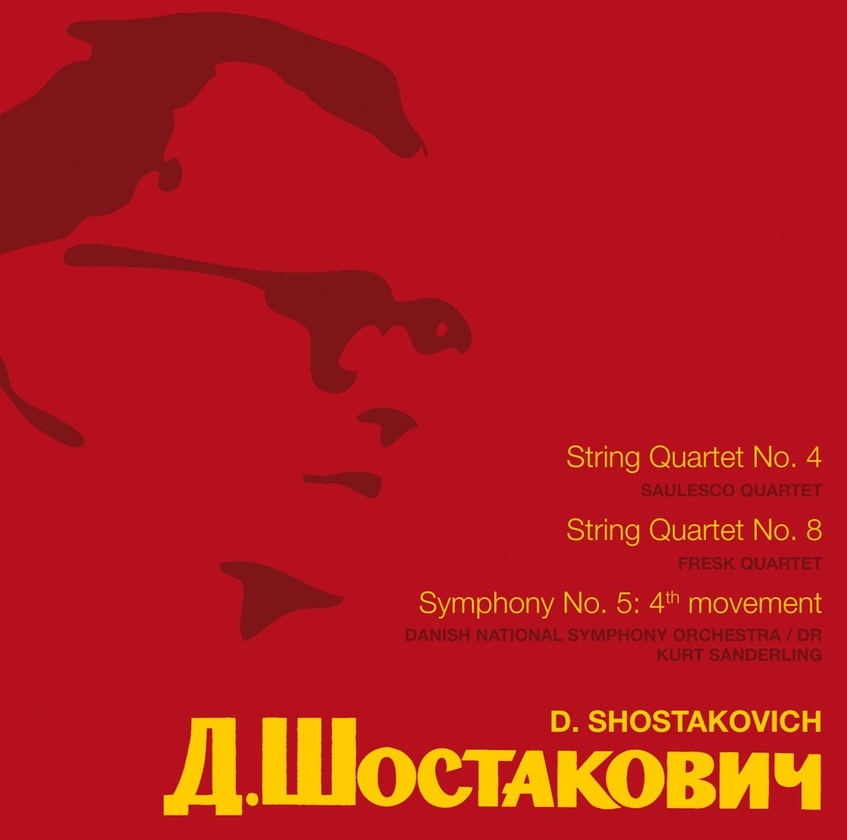 Afbeelding van String Quartet No. 4/String Quartet No. 8/Symphony