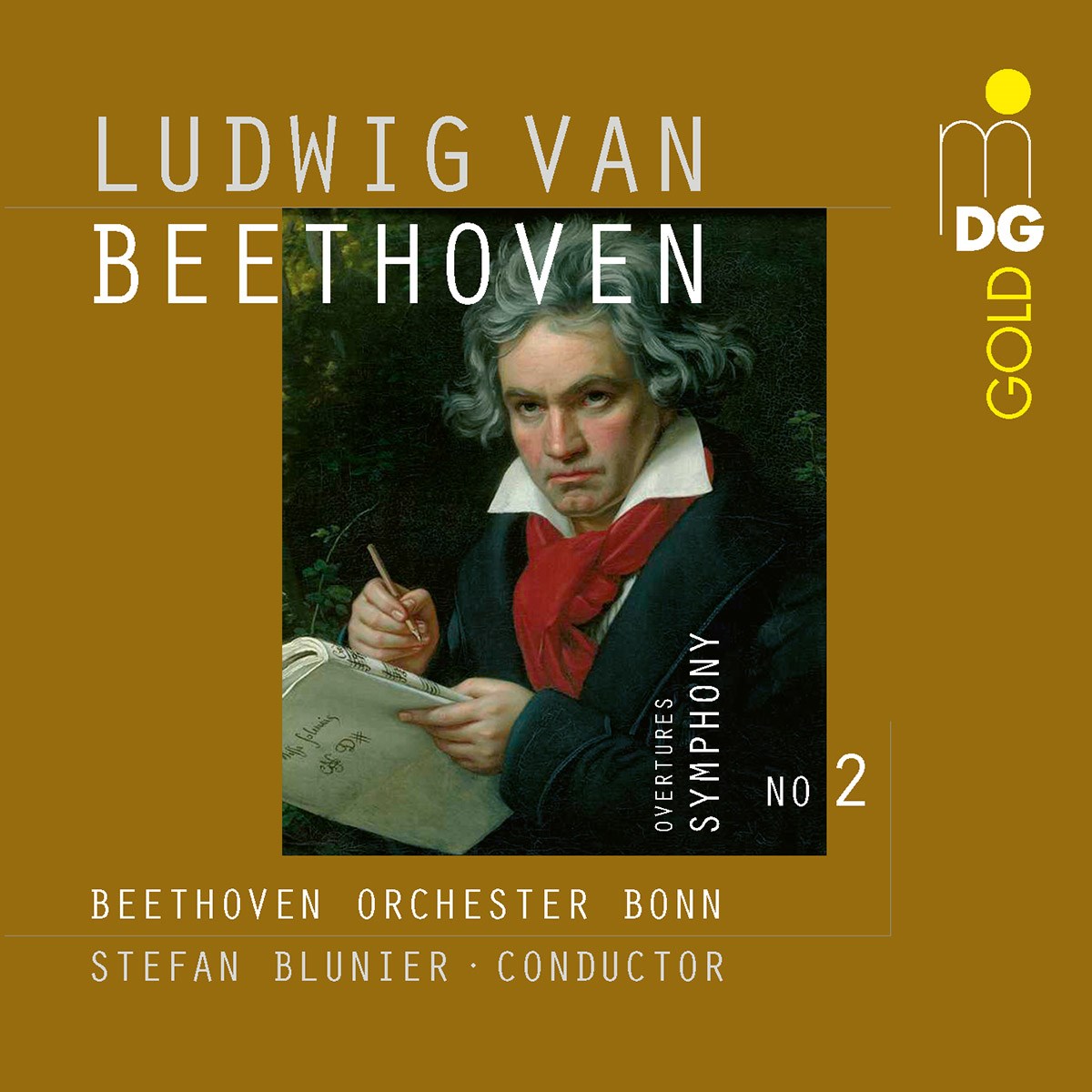 Afbeelding van Beethoven Orchester Bonn, Stefan Blunier - Beethoven: Symphony No.2