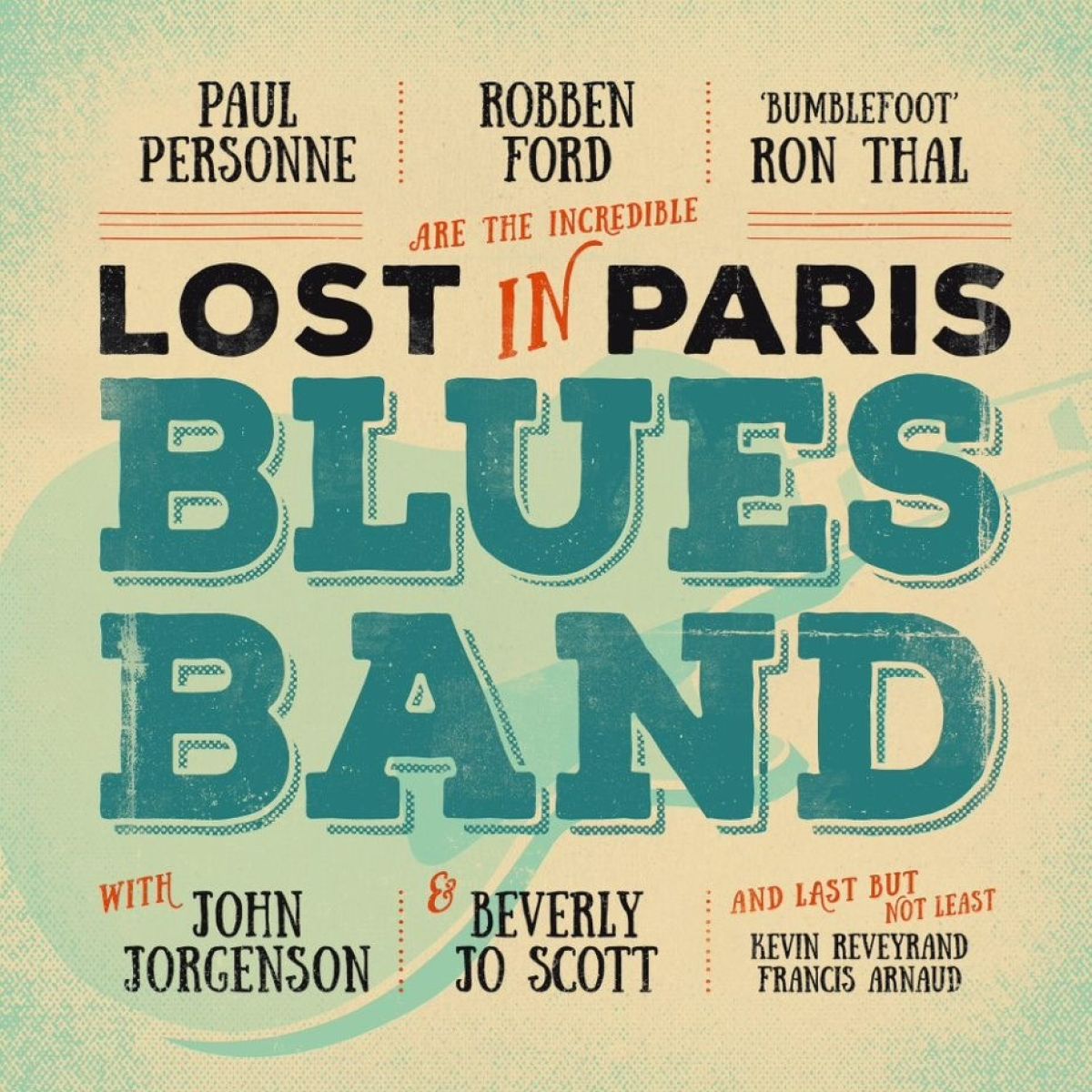 Afbeelding van Lost In Paris Blues Band - Lost In Paris Blues Band