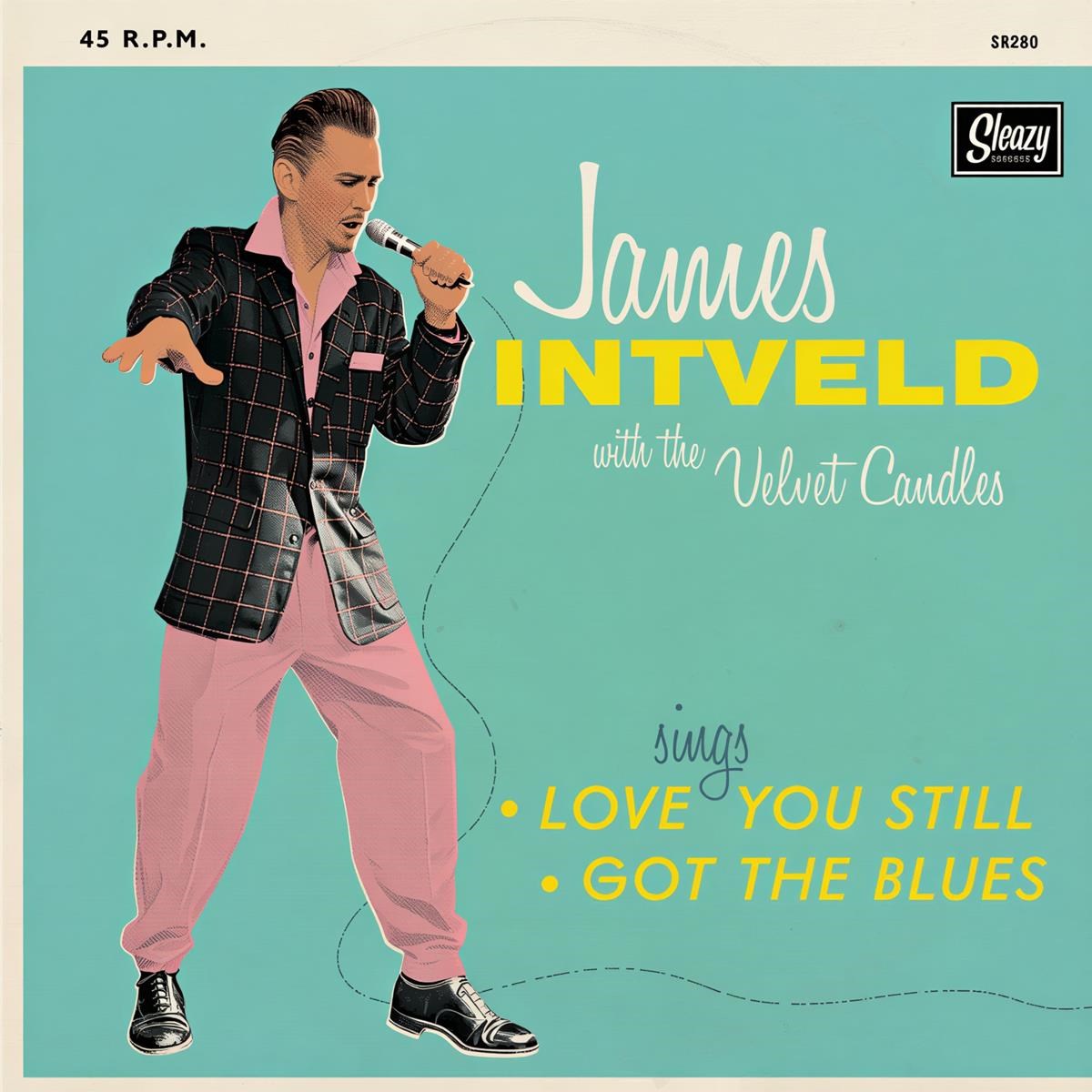Afbeelding van James Intveld & The Velvet Candles - Sings