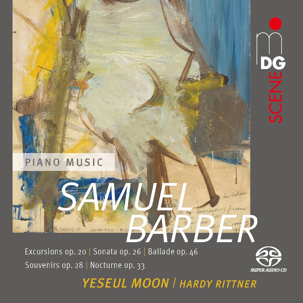 Afbeelding van Yeseul Moon & Hardy Rittner - Barber: Piano Works