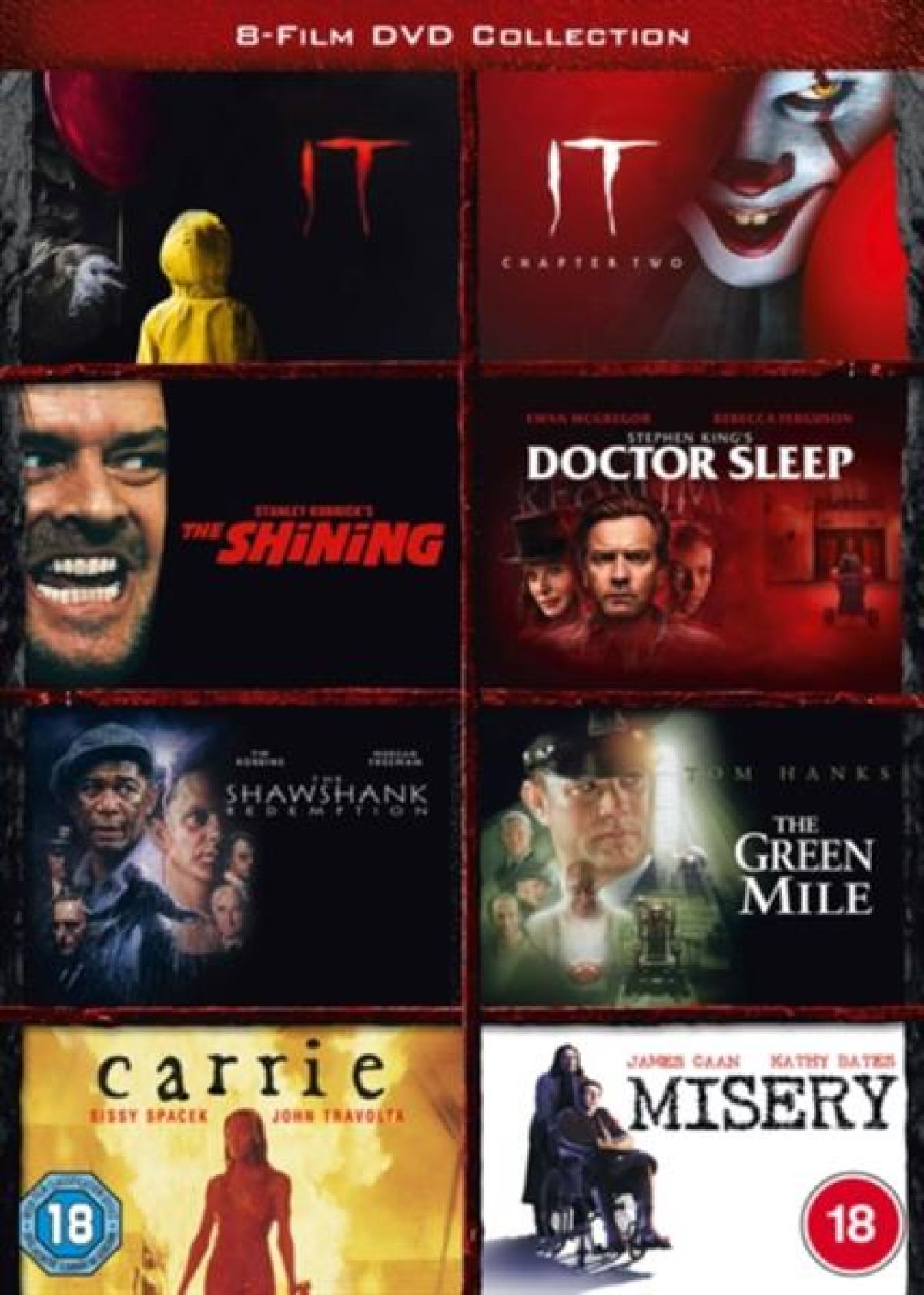 Afbeelding van Stephen King 8-Film Collection