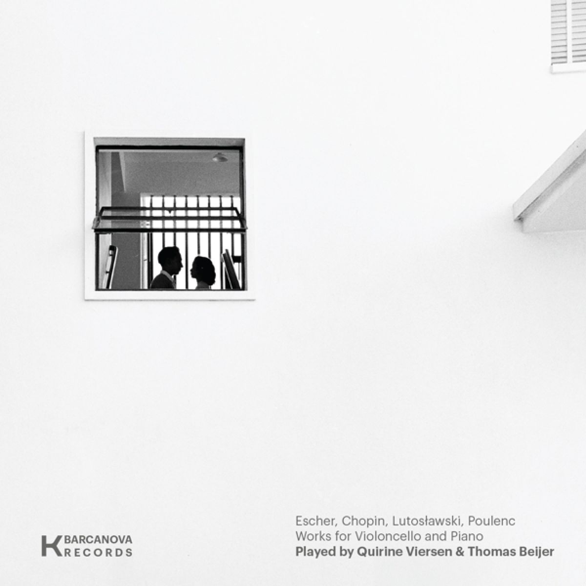 Afbeelding van Quirine Viersen & Thomas Beijer - Escher / Chopin / Lutoslawski / Poulenc