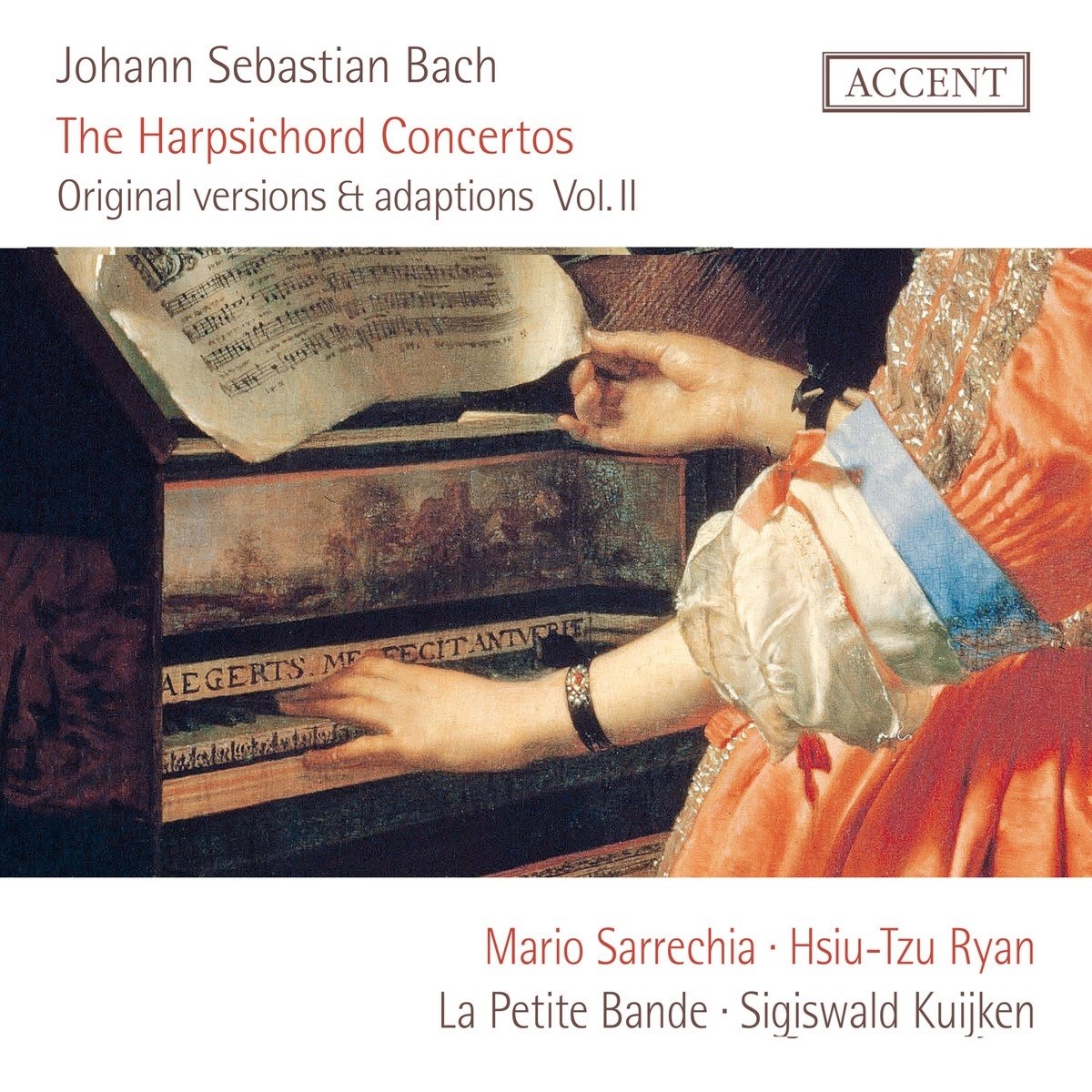 Afbeelding van La Petite Bande, Mario Sarecchia & Sigiswald Kuijken - J.S. Bach: The Harpsichord Concertos