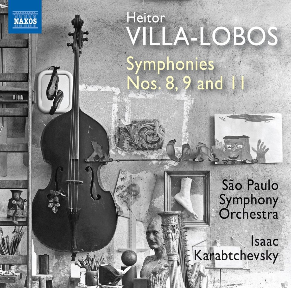 Afbeelding van São Paulo Symphony Orchestra, Isaac Karabtchevsky - Villa-Lobos: Symphonies Nos. 8, 9 And 11