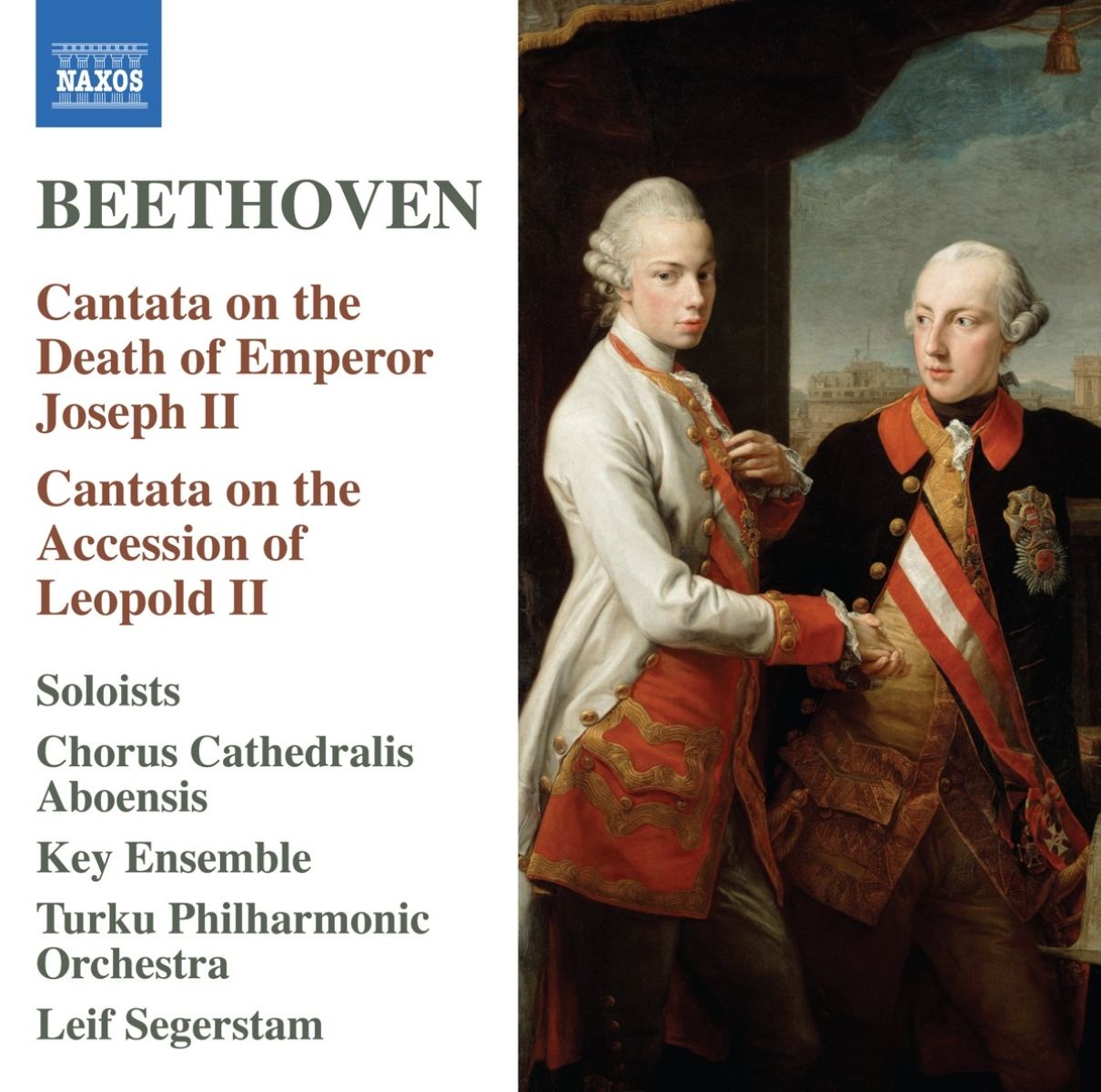 Afbeelding van Chorus Cathedralis Aboensis, Key Ensemble, Turku Philharmonic Orchestra, Leif Segerstam - Beethoven: Cantata On The Death Of Emperor Joseph II