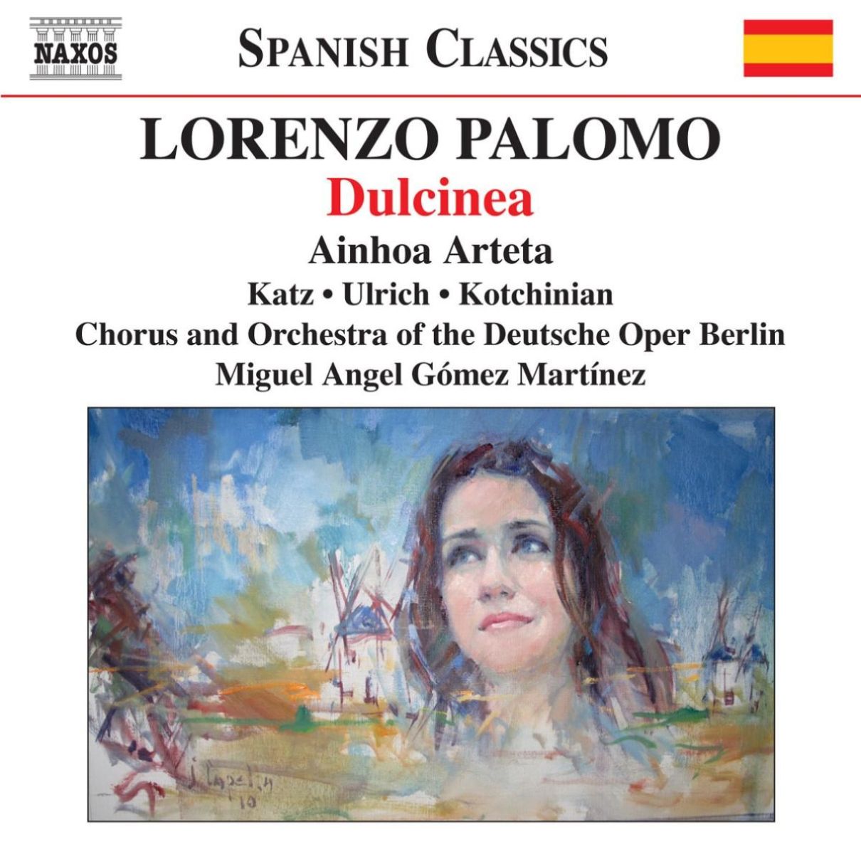 Afbeelding van Orchestra And Choir Of The Deutsche Oper Berlin, Miguel Ángel Gómez Martínez - Palomo: Dulcinea