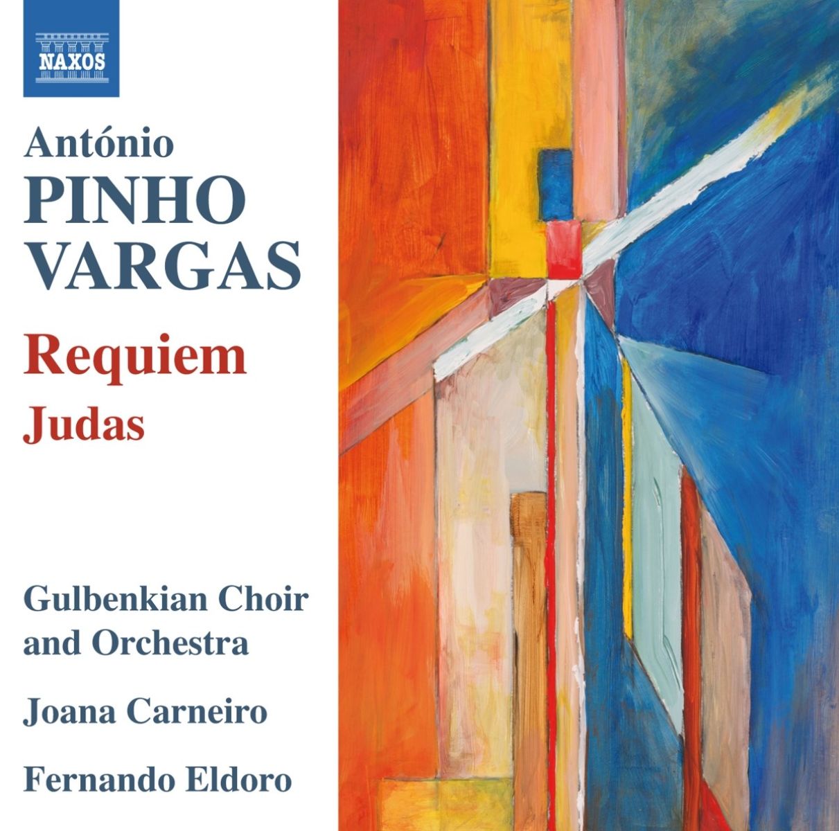 Afbeelding van Chorus Of The Gulbenkian Foundation, Gulbenkian Orchestra, Joana Carneiro, Fernando Eldoro - Vargas: Requiem | Judas