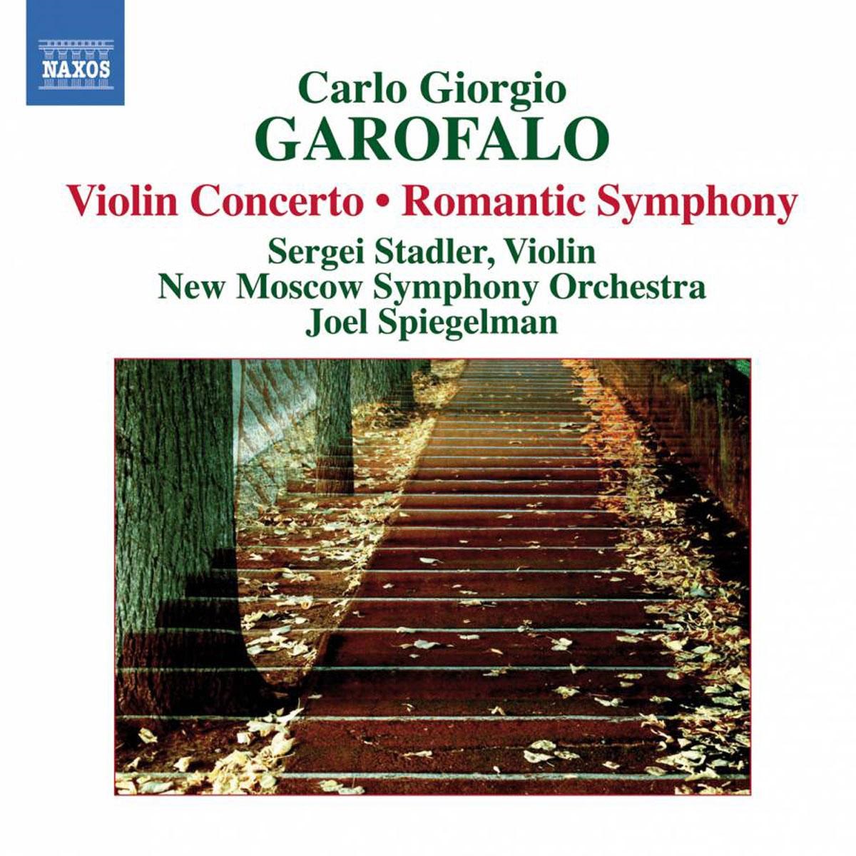 Afbeelding van New Moscow Symphonic Orchestra - Garofalo: Romantic Symphony | Violin Concerto