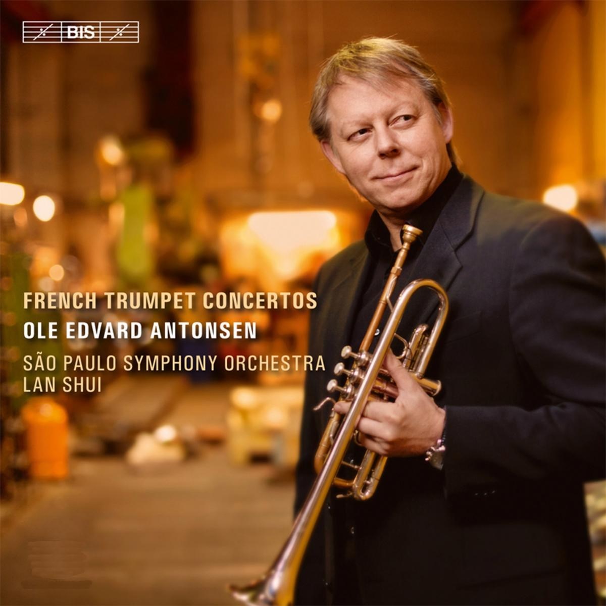 Afbeelding van Ole Edvard Antonsen, São Paulo Symphony Orchestra, Lan Shui - French Trumpet Concertos