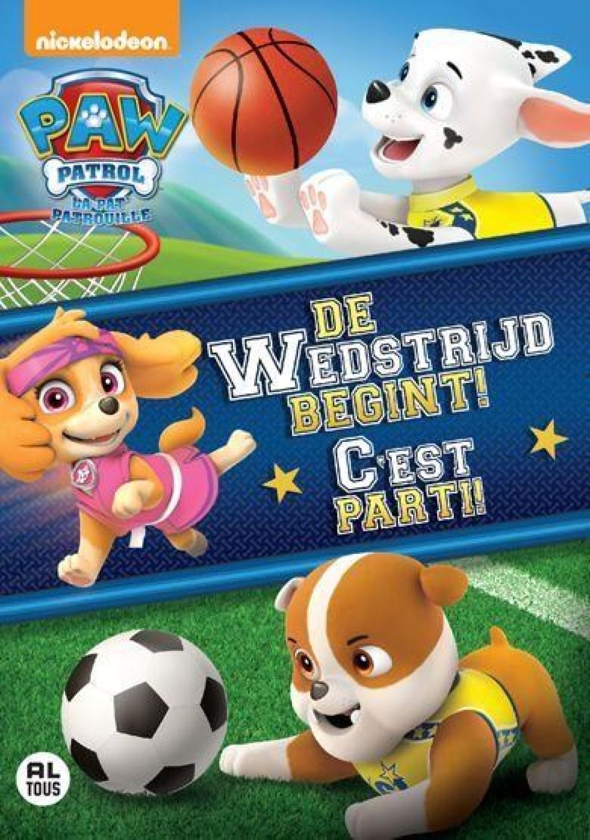 Afbeelding van Paw patrol - De wedstrijd begint!