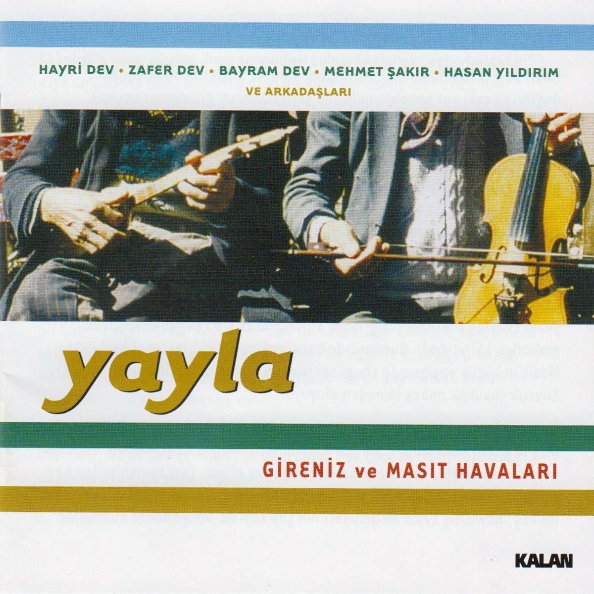 Afbeelding van Various Artists - Yayla-Gireniz Ve Masit Havalari