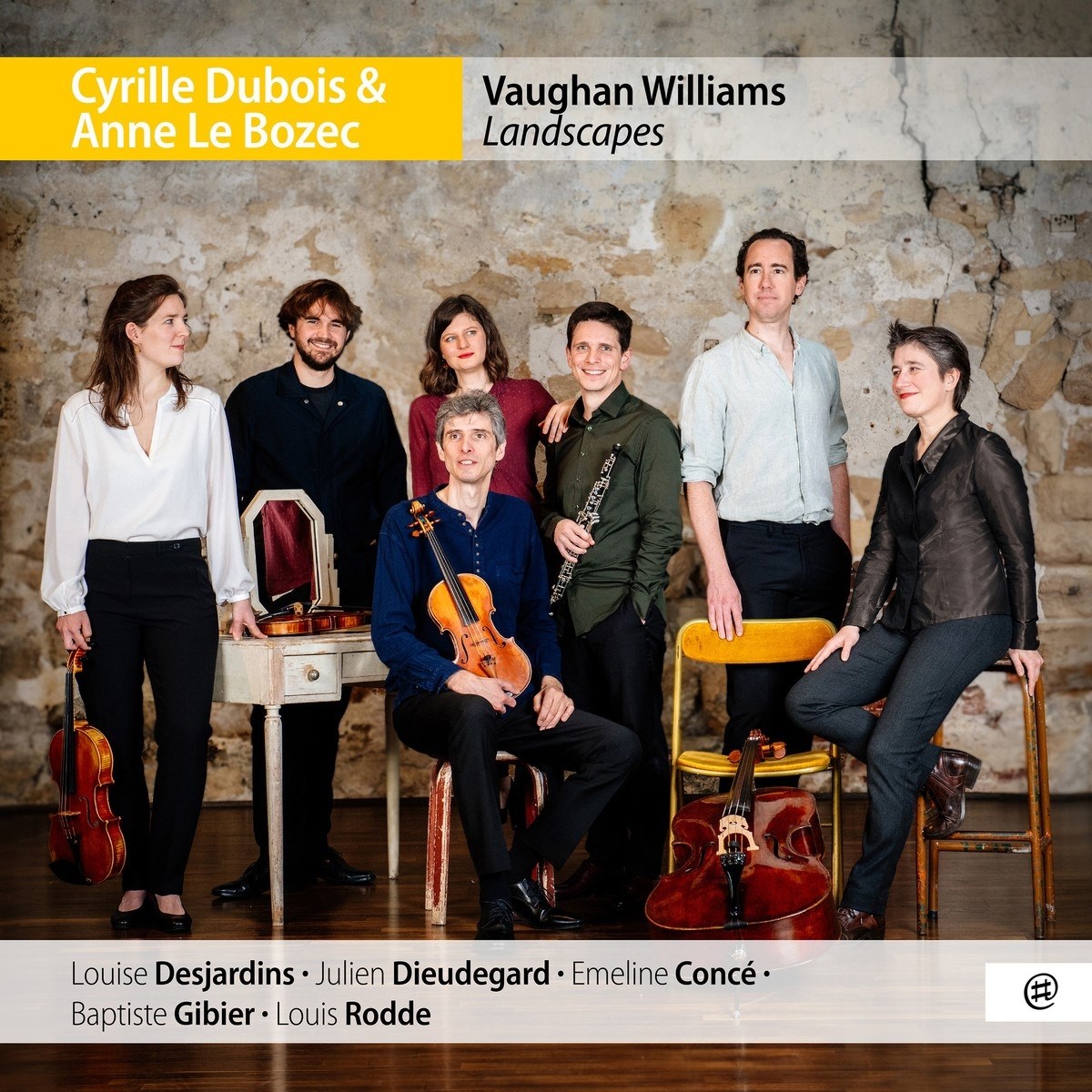 Afbeelding van Cyrille Dubois & Anne Le Bozec - Vaughan Williams: Landscapes