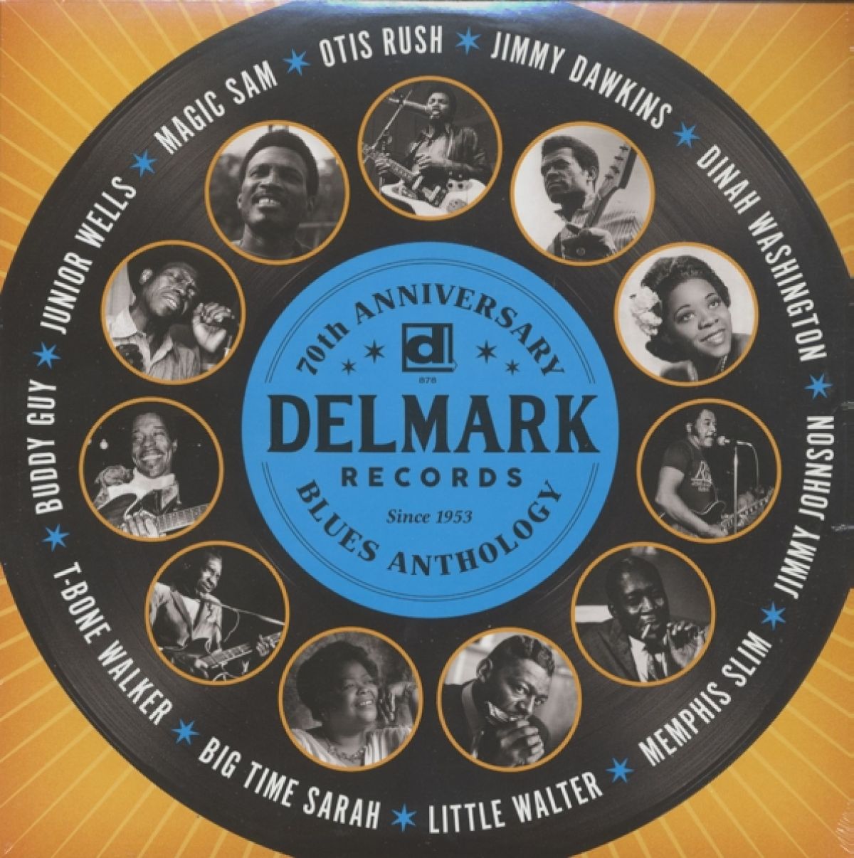 Afbeelding van Various Artists - Delmark Records 70th Anniversary Blues Anthology