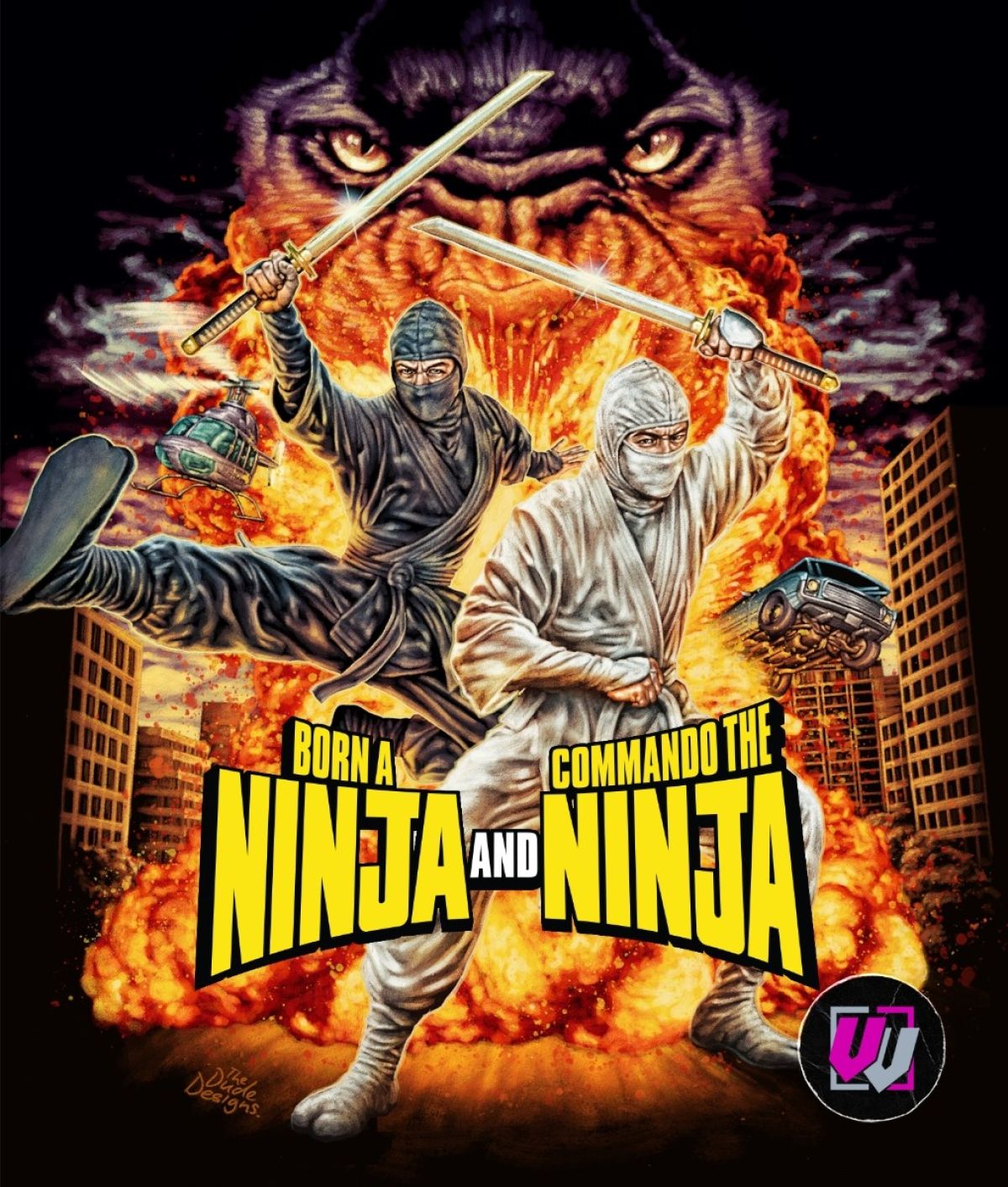 Afbeelding van Born A Ninja/ Commando The Ninja Double Feat.