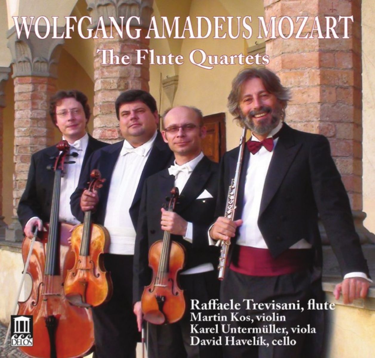 Afbeelding van David Havelík, Karel Untermüller, Martin Kos, Raffaele Trevisani - Mozart: The Flute Quartets