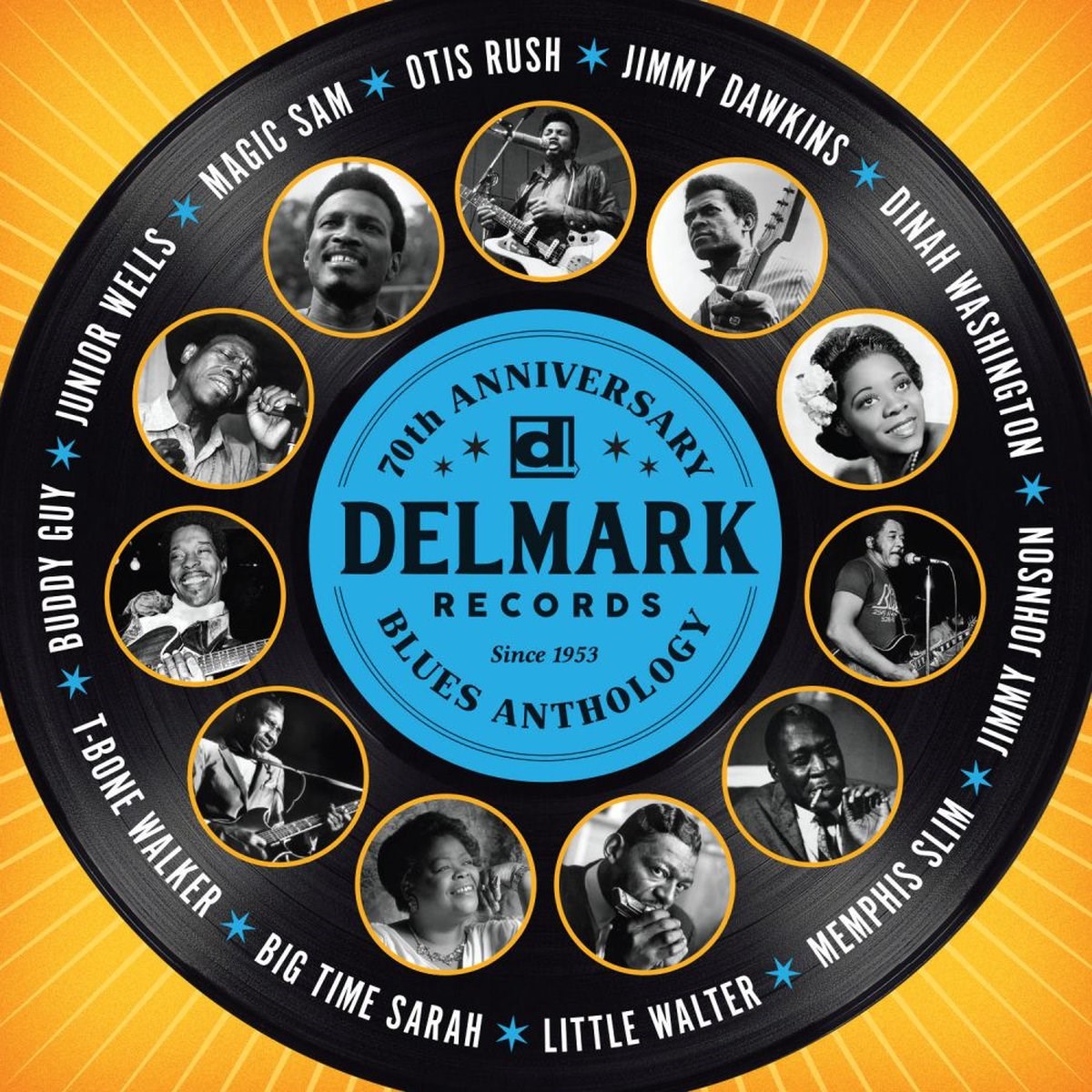 Afbeelding van Various Artists - Delmark Records 70th Anniversary Blues Anthology