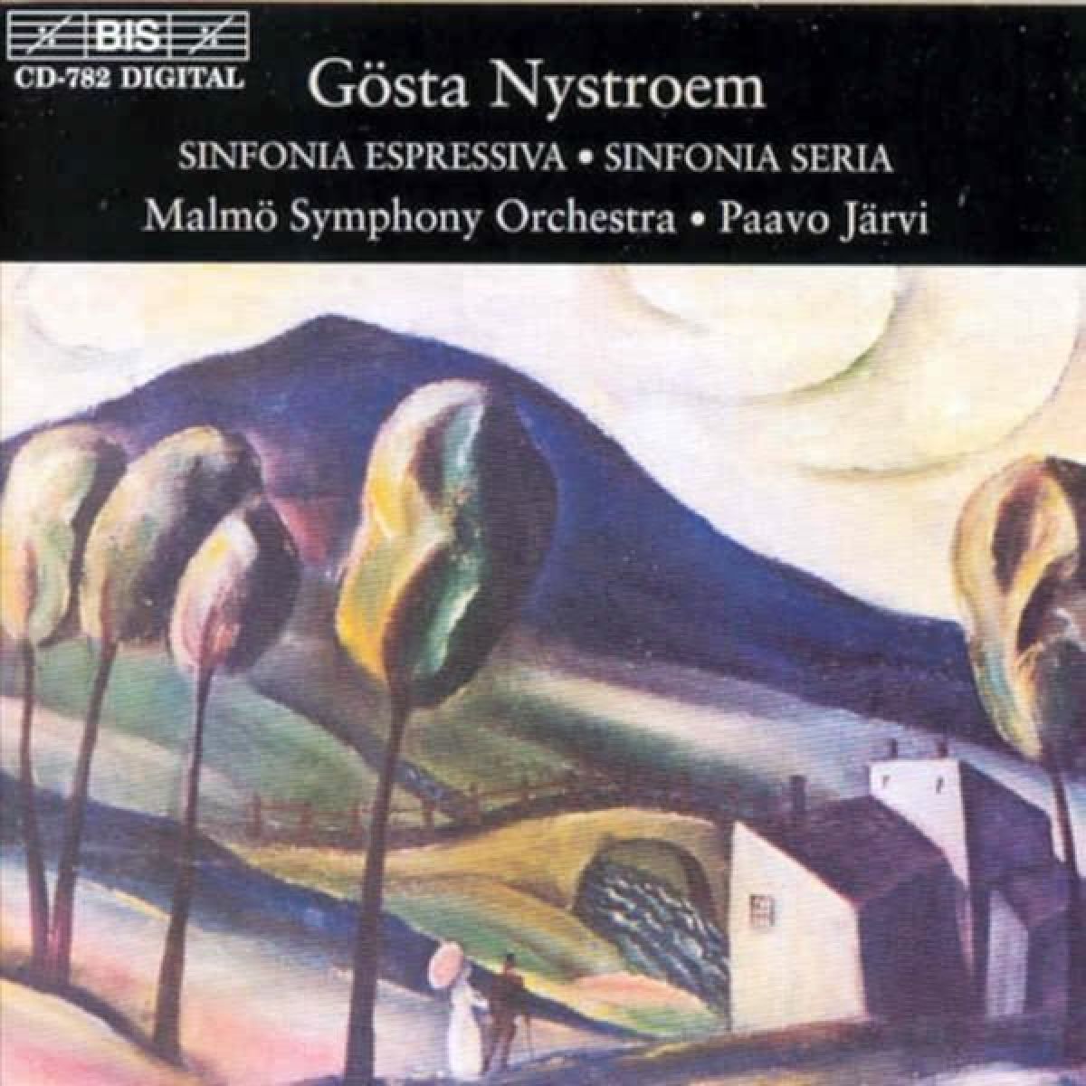 Afbeelding van Malmö Symphony Orchestra, Paavo Järvi - Nystroem: Sinfonia Espressiva/Sinfonia Seria
