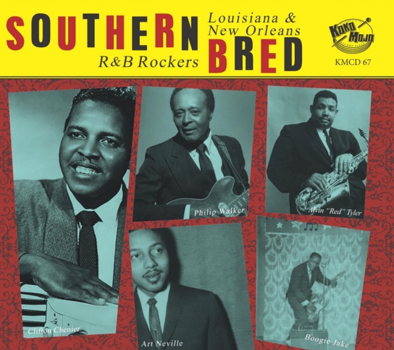 Afbeelding van Various Artists - Down Yonder We Go Ballin' - Southern Bred Vol.17 Louisiana & New Orleans R&B Rockers