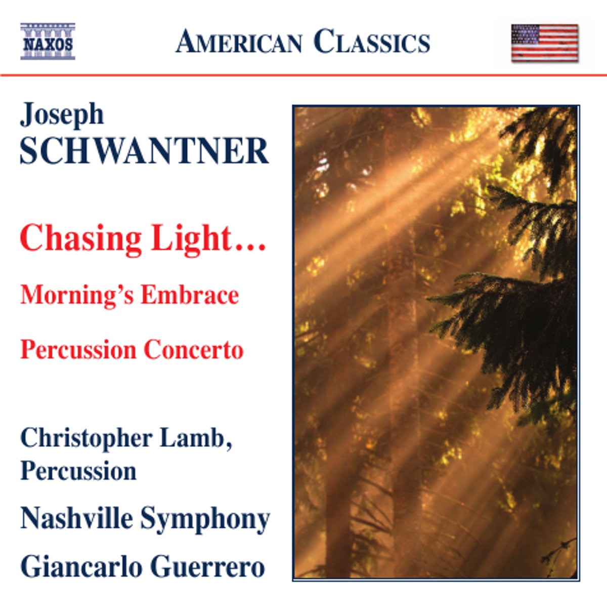 Christopher Lamb, Nashville Symphony Orchestra, Giancarlo Guerrero - Schwantner: Chasing Light... | Morning's Embrace | Percussion Concerto