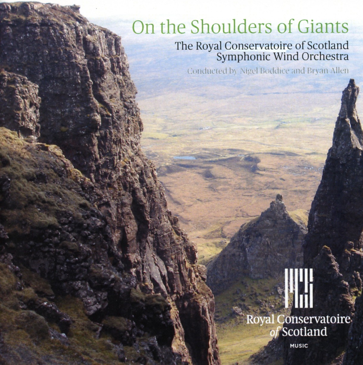 Afbeelding van The Royal Conservatoire Of Scotland Symphonic Wind Orchestra - On The Shoulders Of Giants