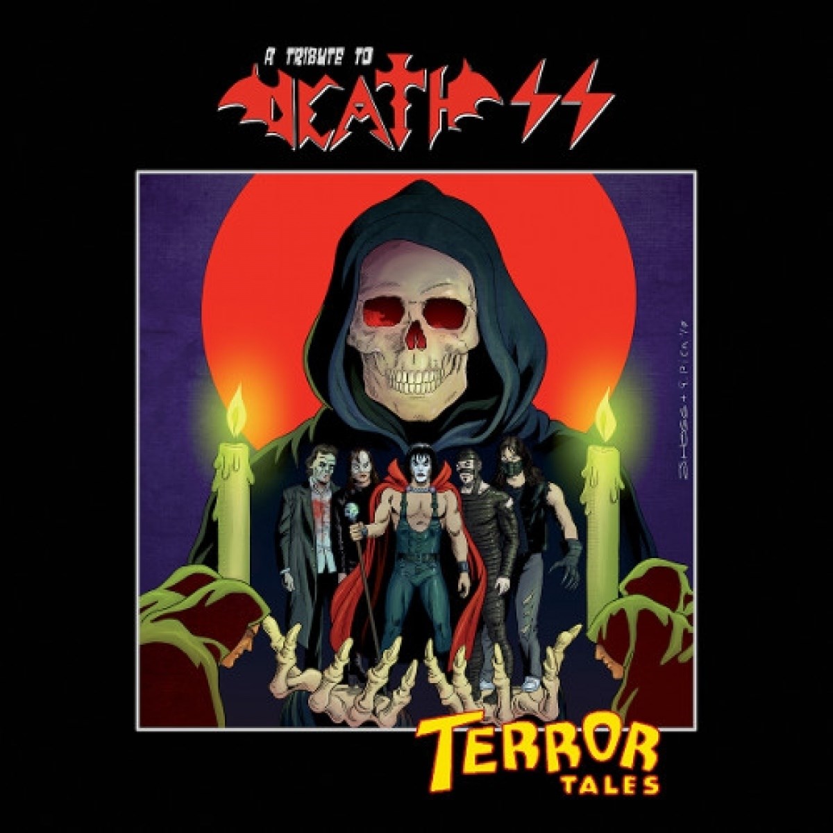 Afbeelding van Various Artists - Terror Tales: A Tribute To Death SS