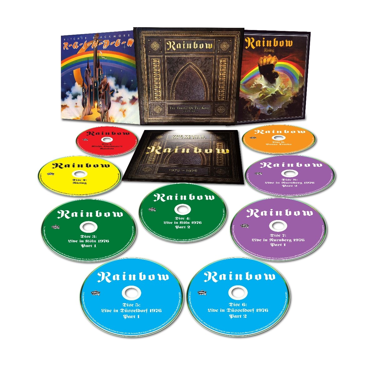 Afbeelding van Rainbow - The Temple Of The King: 1975-1976