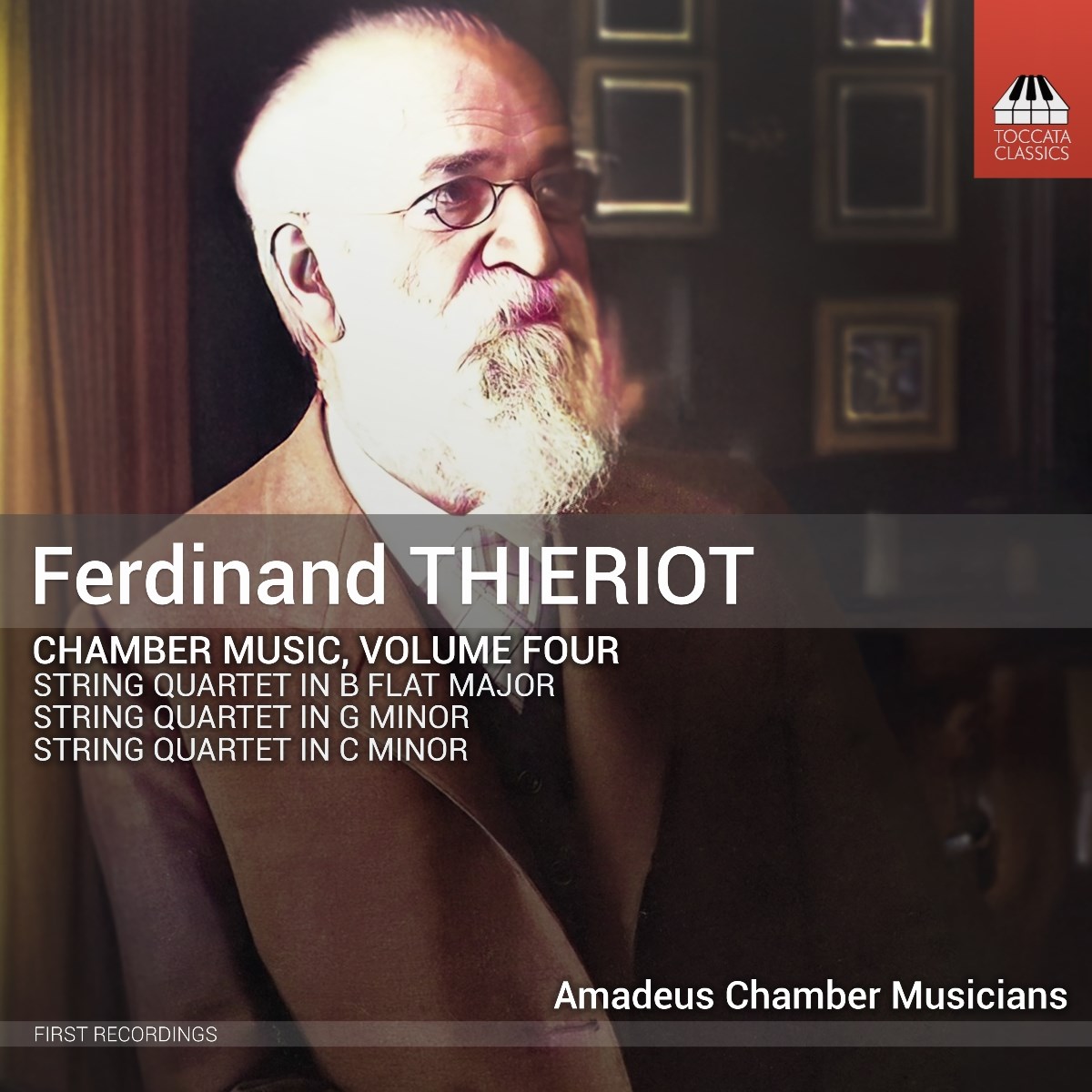 Afbeelding van Amadeus Chamber Musicians - Thieriot: Chamber Music, Volume Four