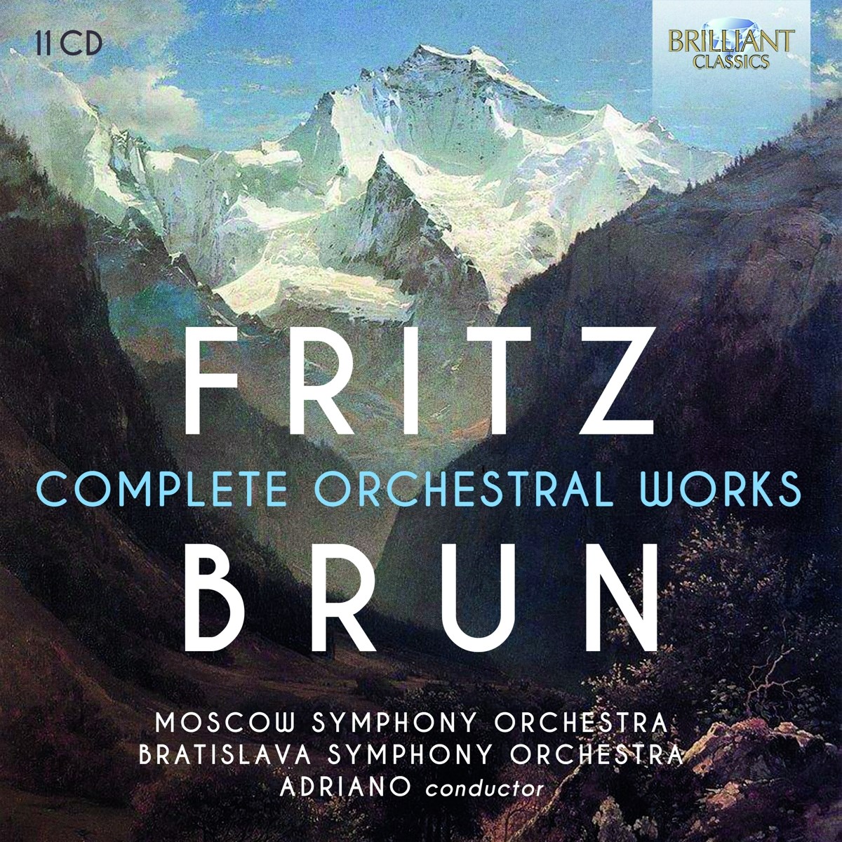 Afbeelding van Fritz Brun: Complete Orchestral Works
