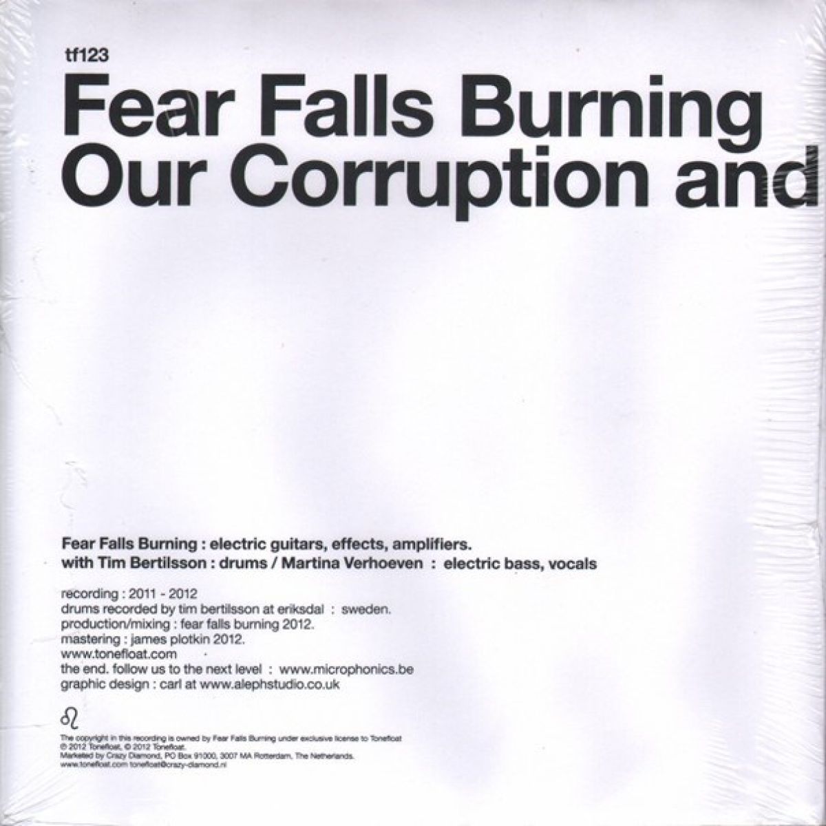 Fear Falls Burning Feat. Tim Bertilsson - Our Corruption And Emptiness
