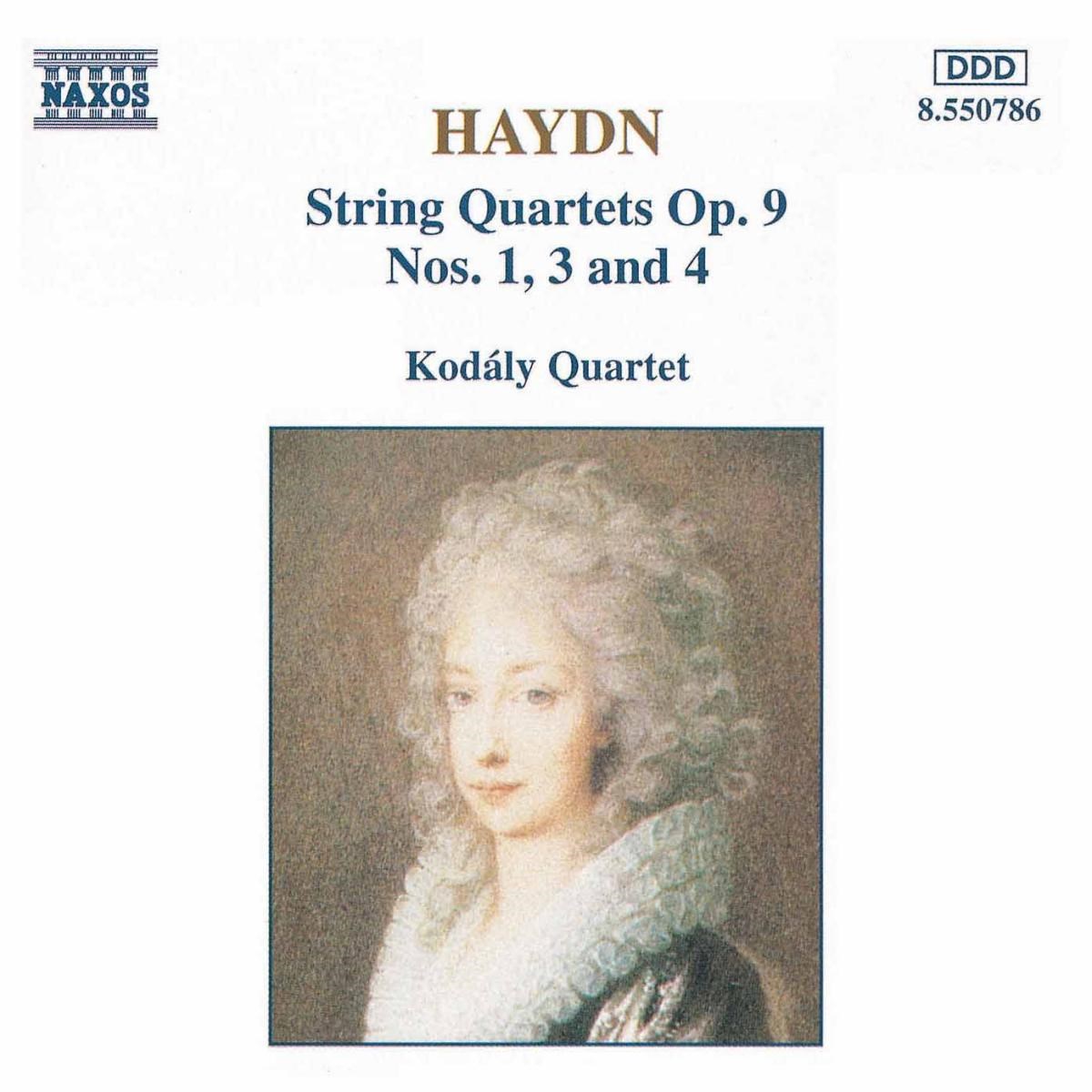 Afbeelding van Kodály Quartet - Haydn: String Quartets Op. 9, Nos. 1, 3, 4