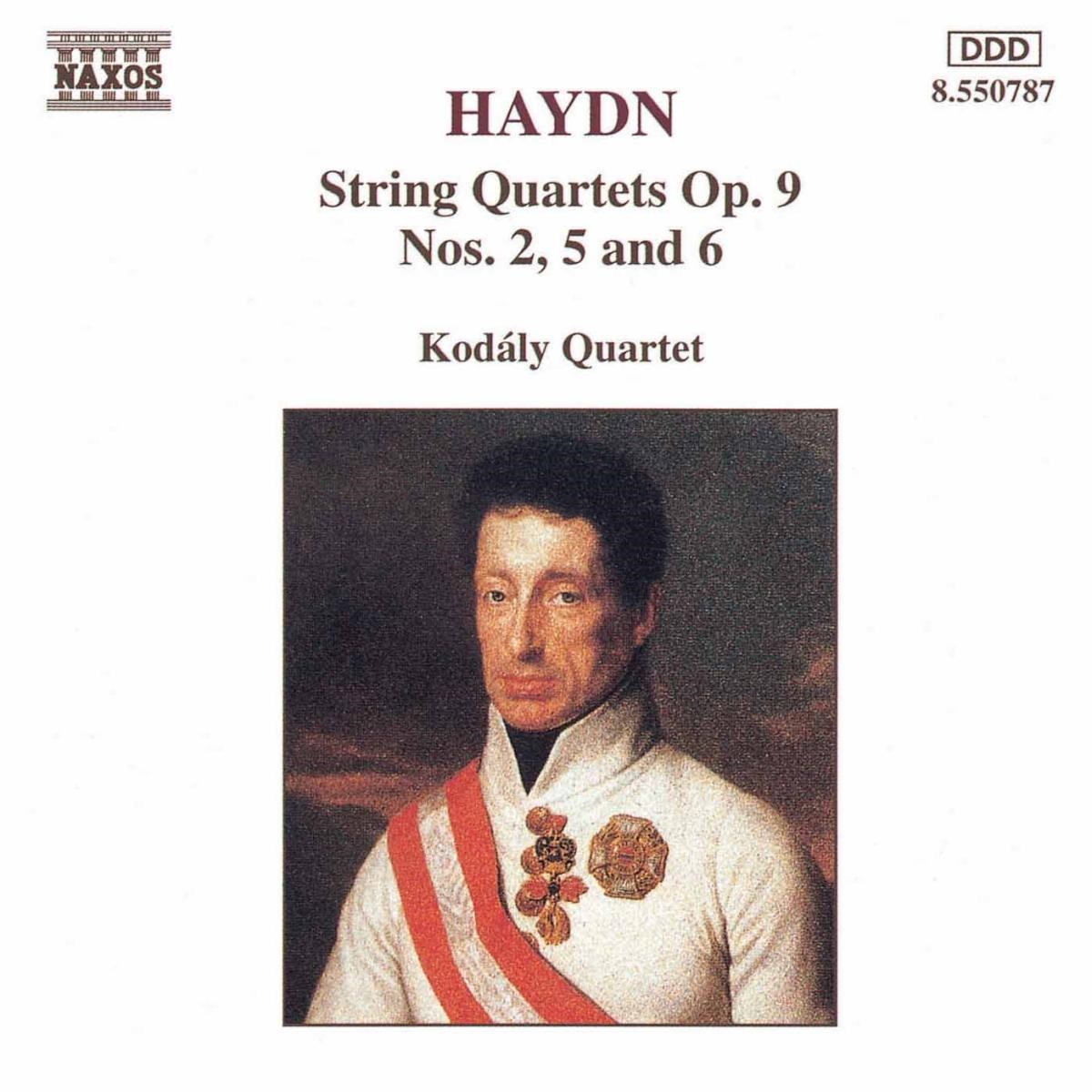 Afbeelding van Kodály Quartet - Haydn: String Quartets Op. 9, Nos. 2, 5, 6