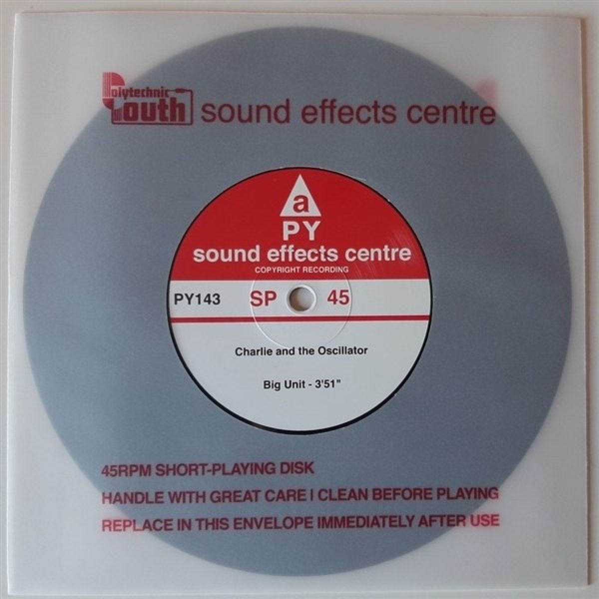 Afbeelding van Charlie And The Oscillator - Big Unit