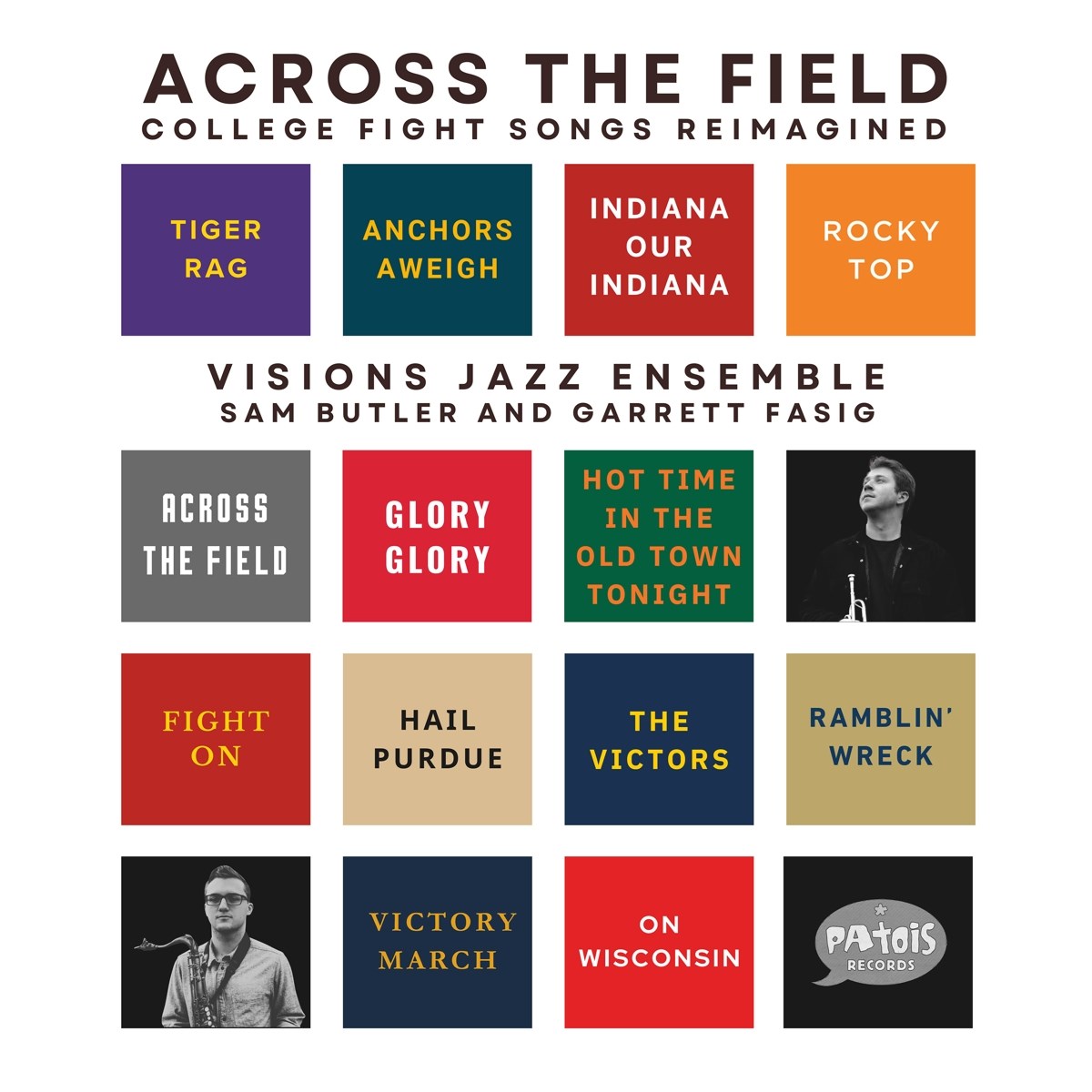 Afbeelding van Vision Jazz Ensemble - Across The Field